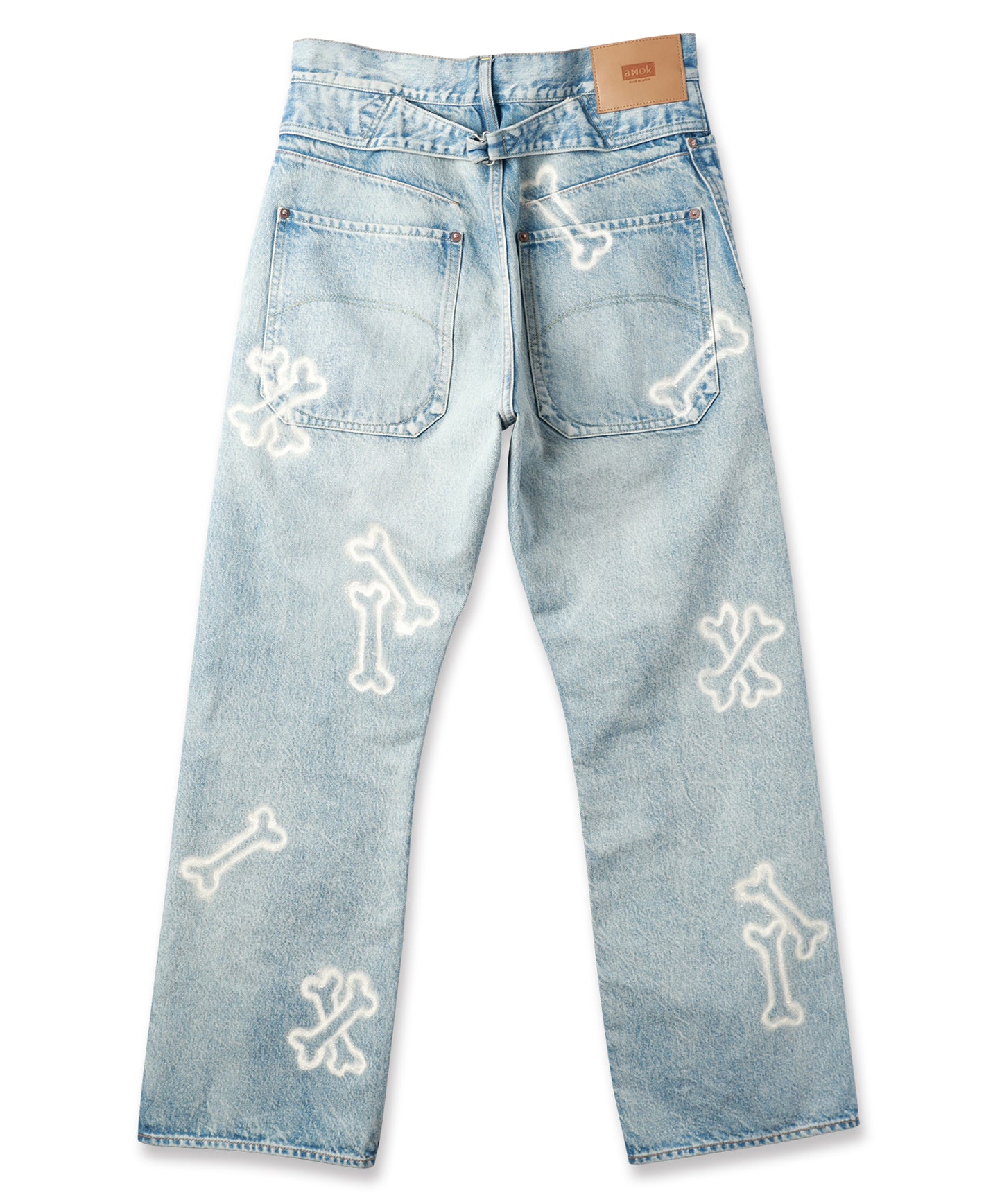 HAND PAINTING DENIM PANTS【8月下旬】