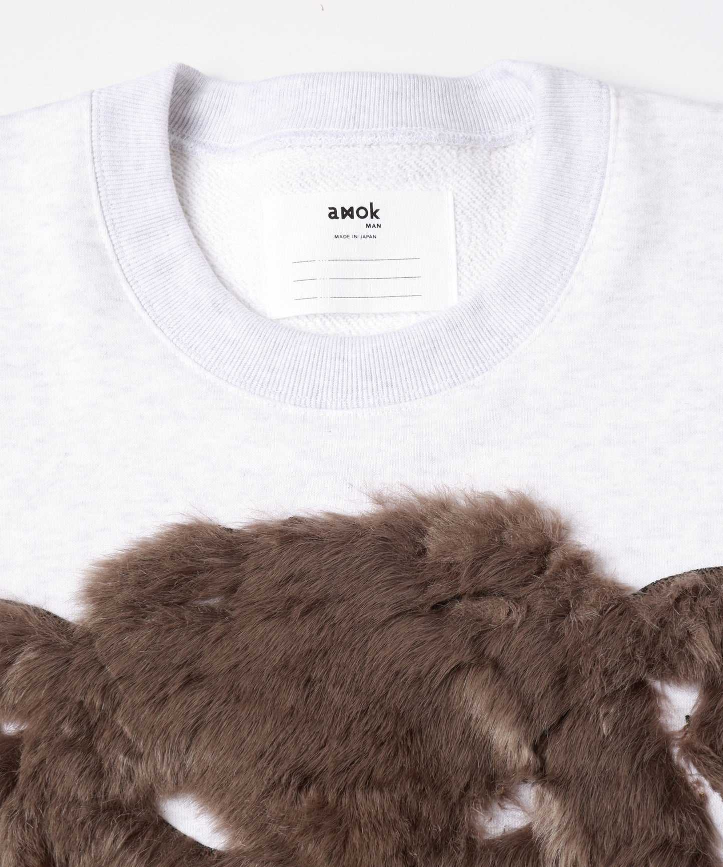 FUR BONDING PULLOVER【7月下旬】
