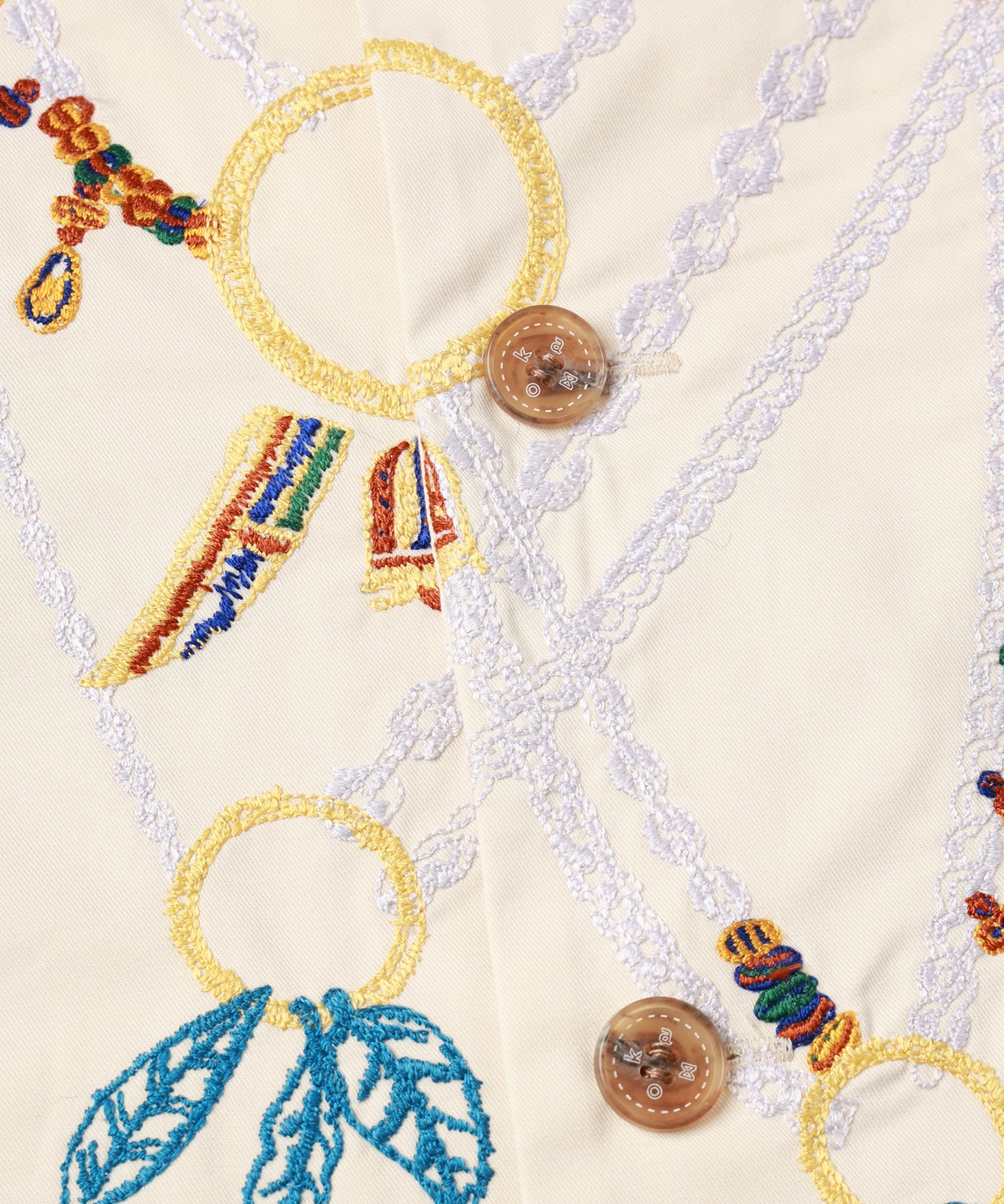 AMULET EMBROIDERY SHIRT【8月下旬】