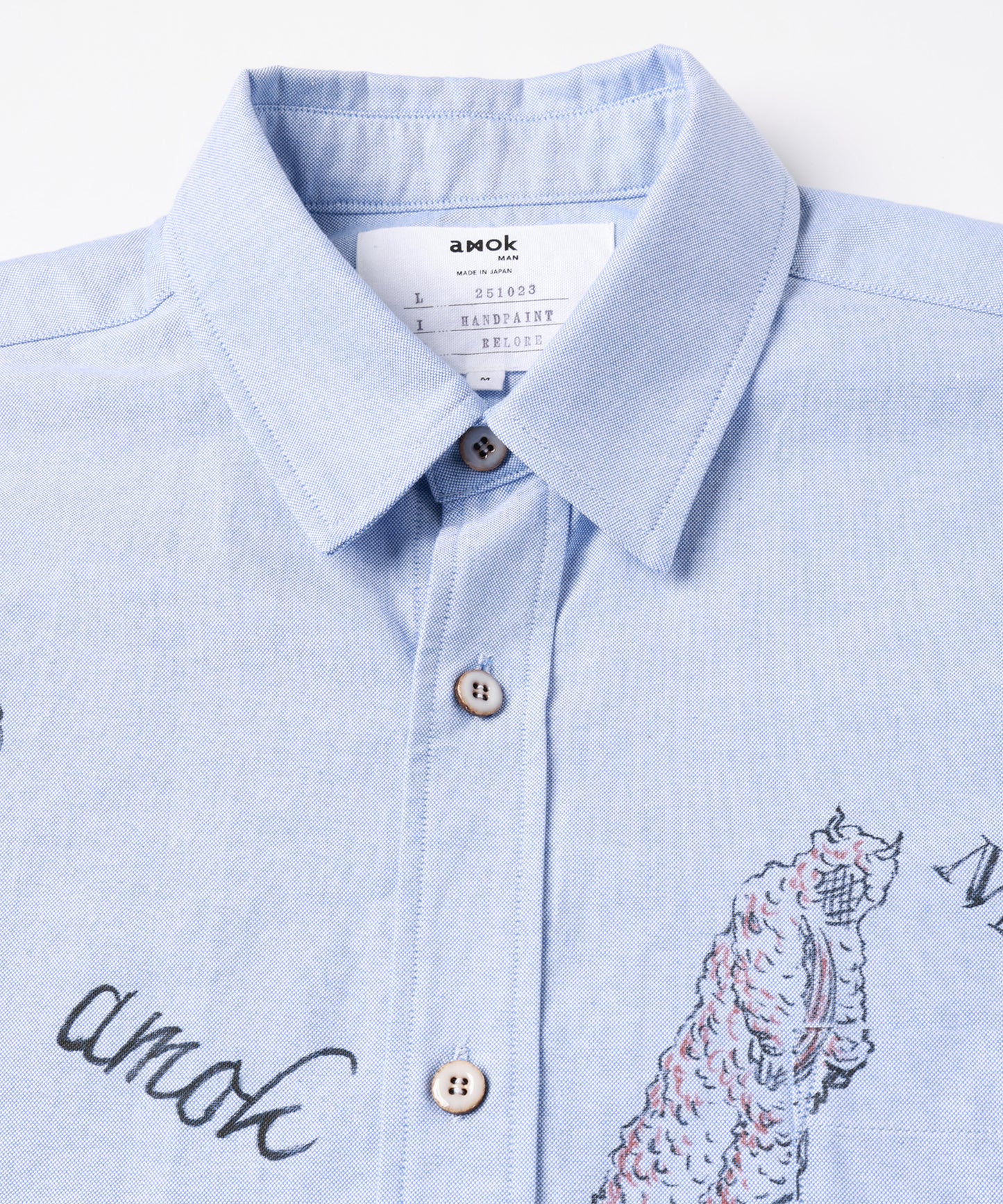 HAND PAINTING MONSTER SHIRT【8月下旬】