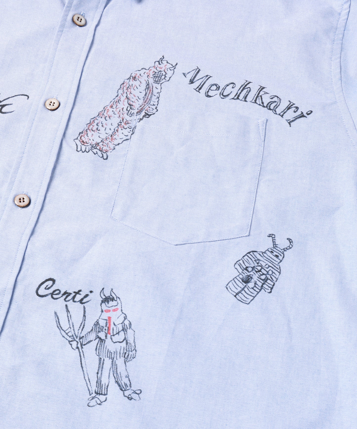 HAND PAINTING MONSTER SHIRT【8月下旬】