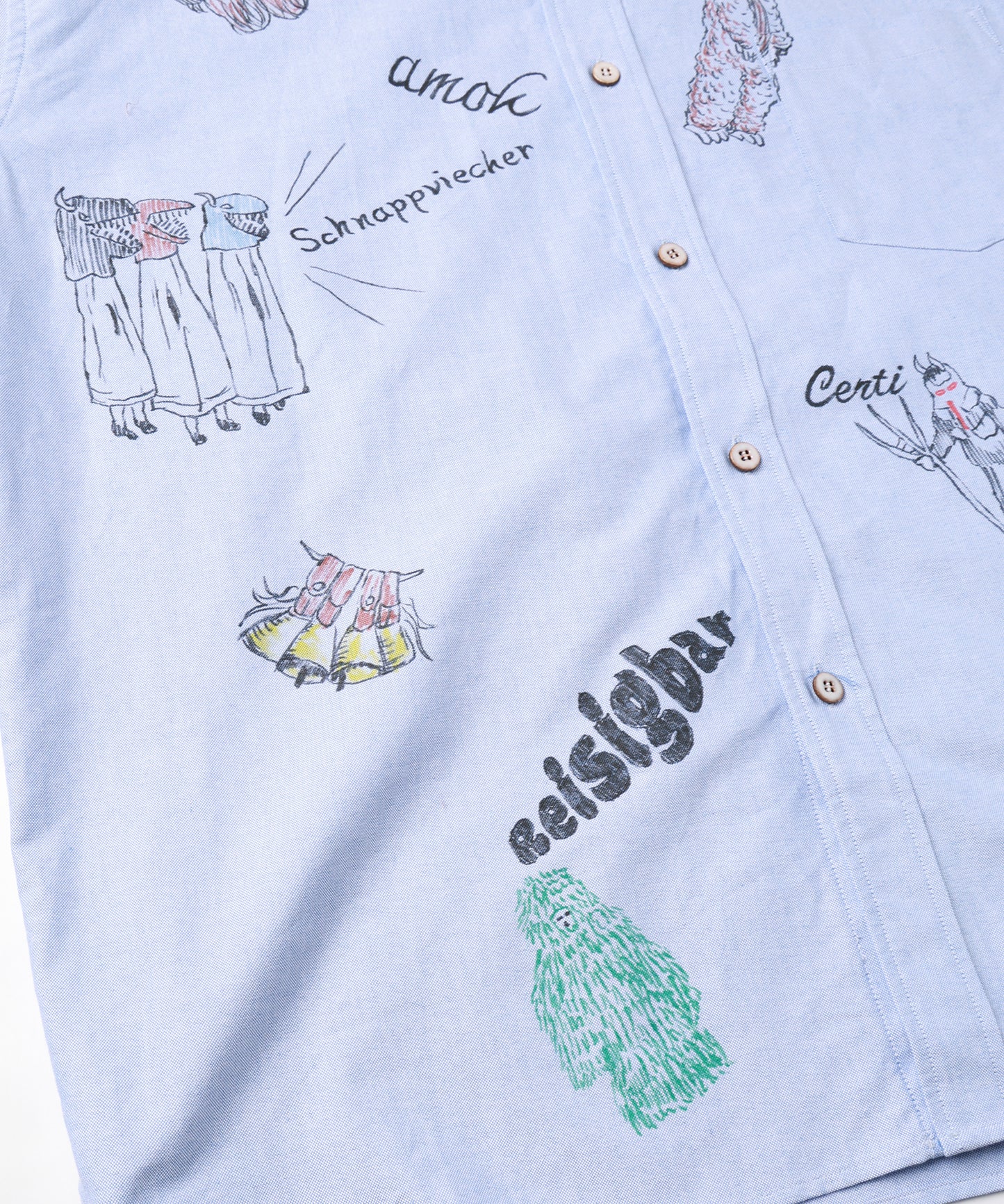 HAND PAINTING MONSTER SHIRT【8月下旬】