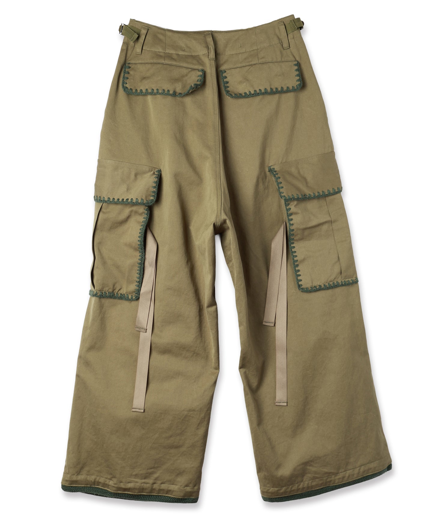 HAND KNITTING MILITARY PANTS