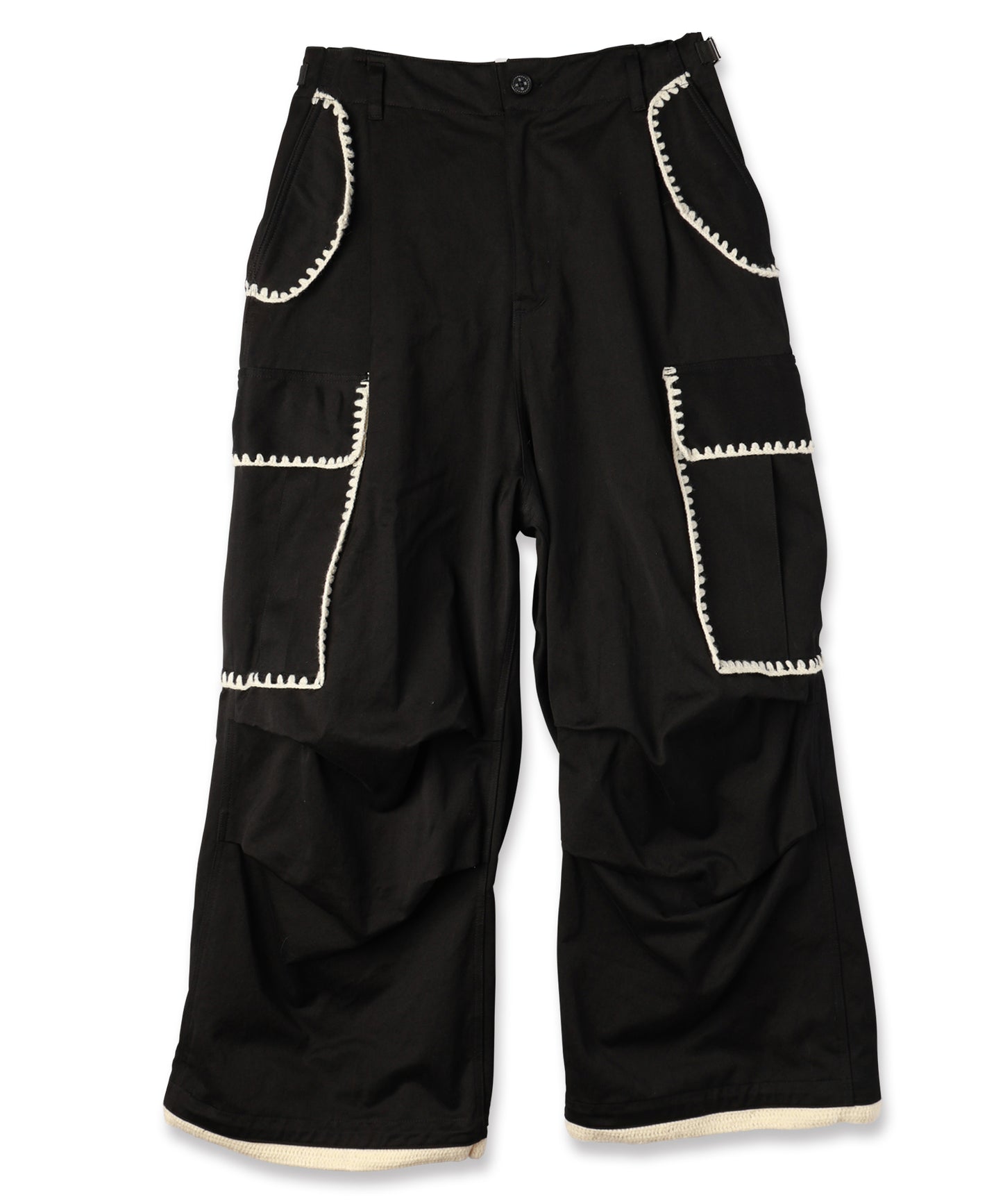 HAND KNITTING MILITARY PANTS