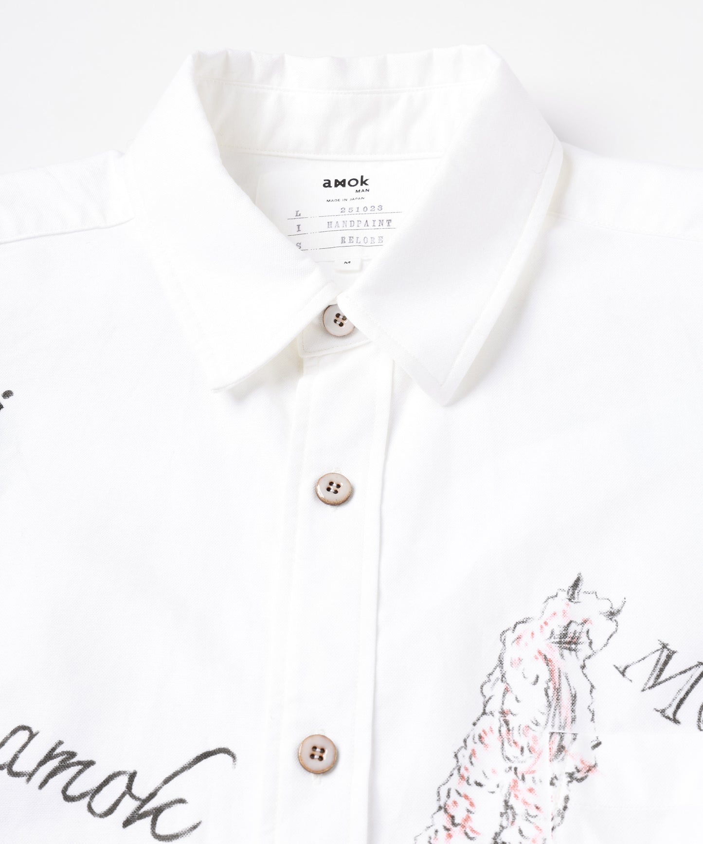 HAND PAINTING MONSTER SHIRT【8月下旬】