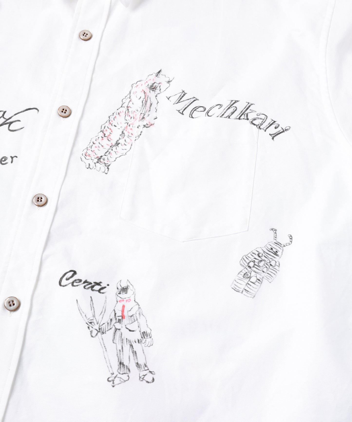 HAND PAINTING MONSTER SHIRT【8月下旬】