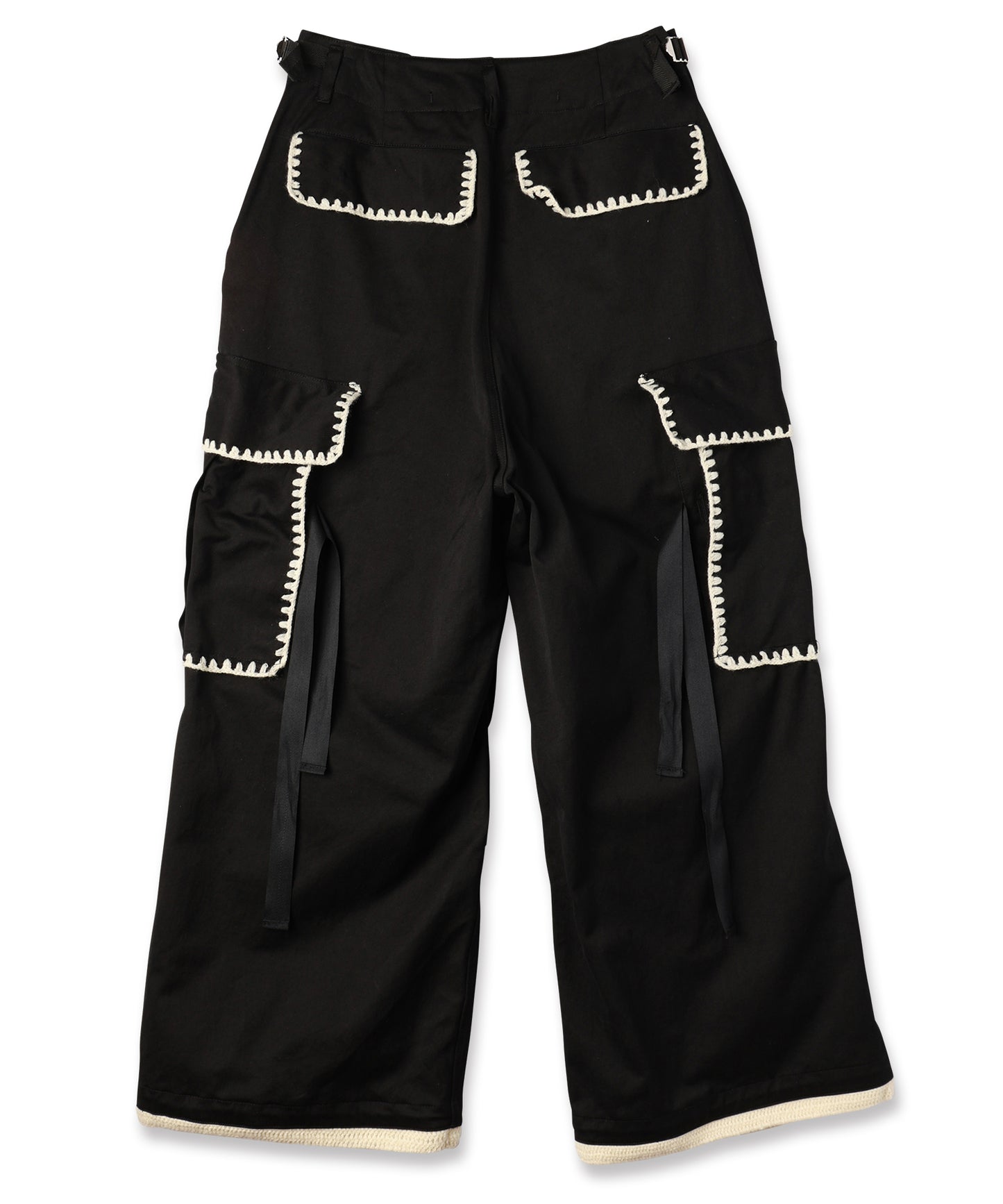 HAND KNITTING MILITARY PANTS