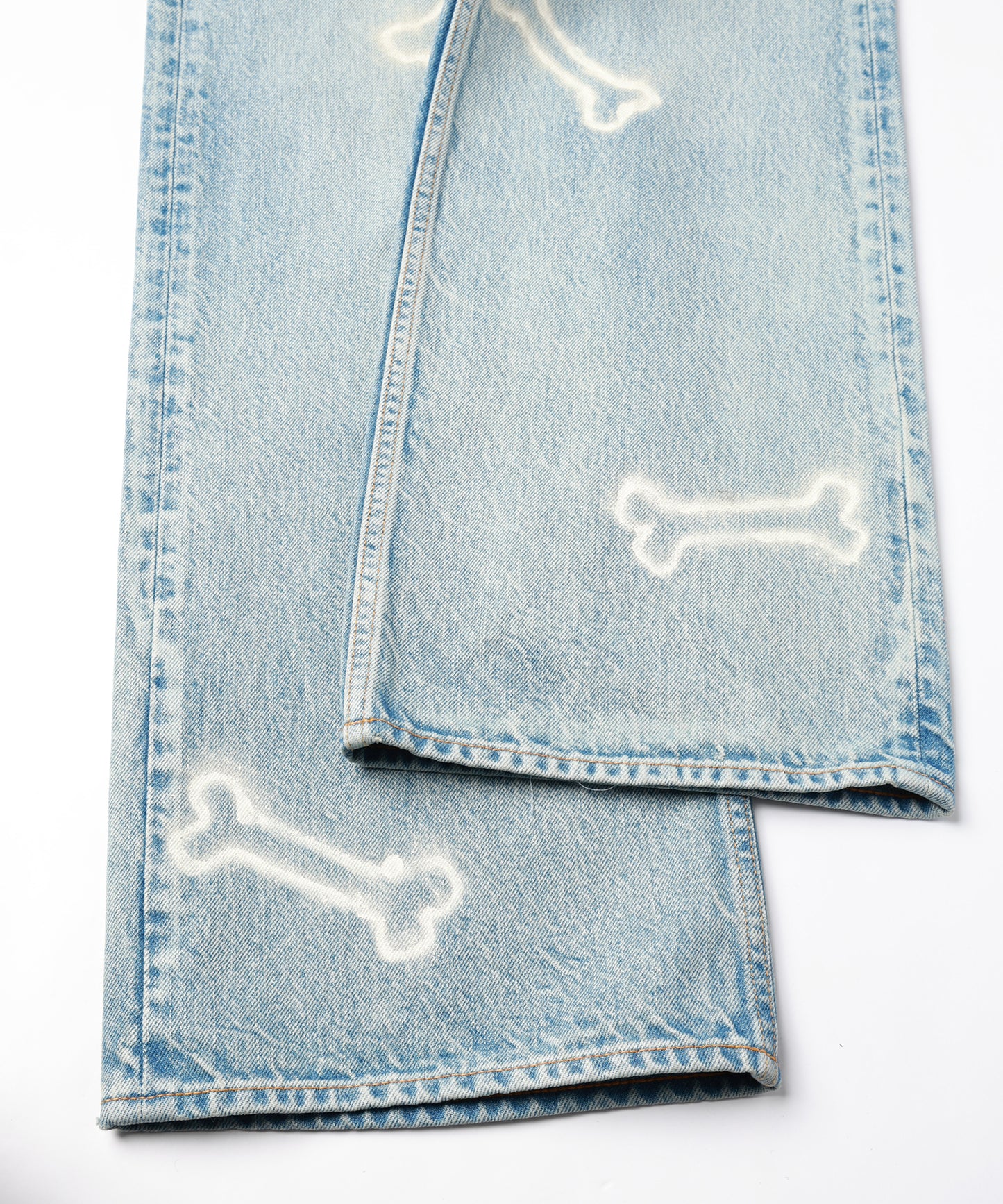 HAND PAINTING DENIM PANTS【8月下旬】