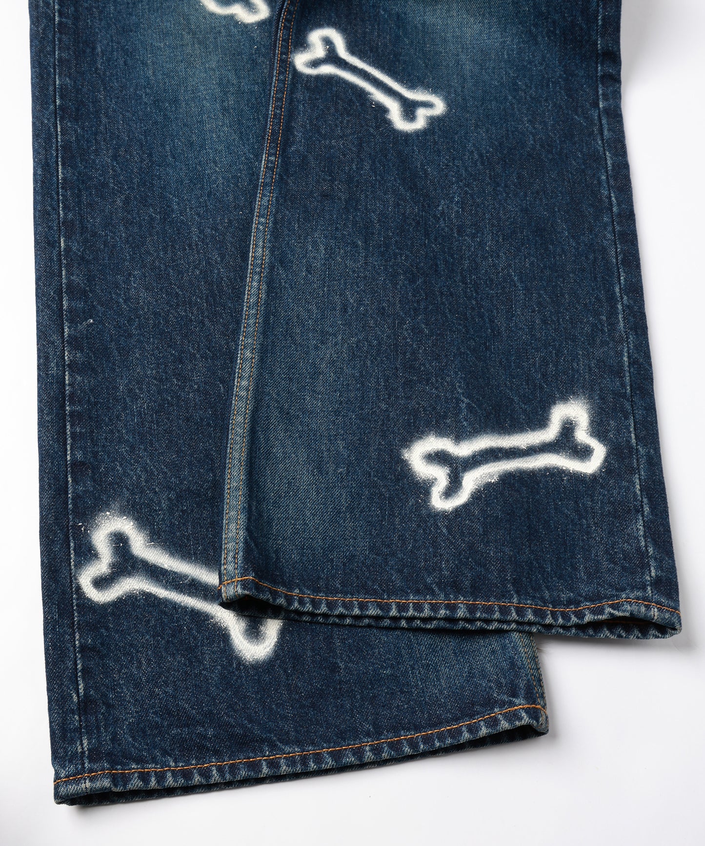 HAND PAINTING DENIM PANTS【8月下旬】