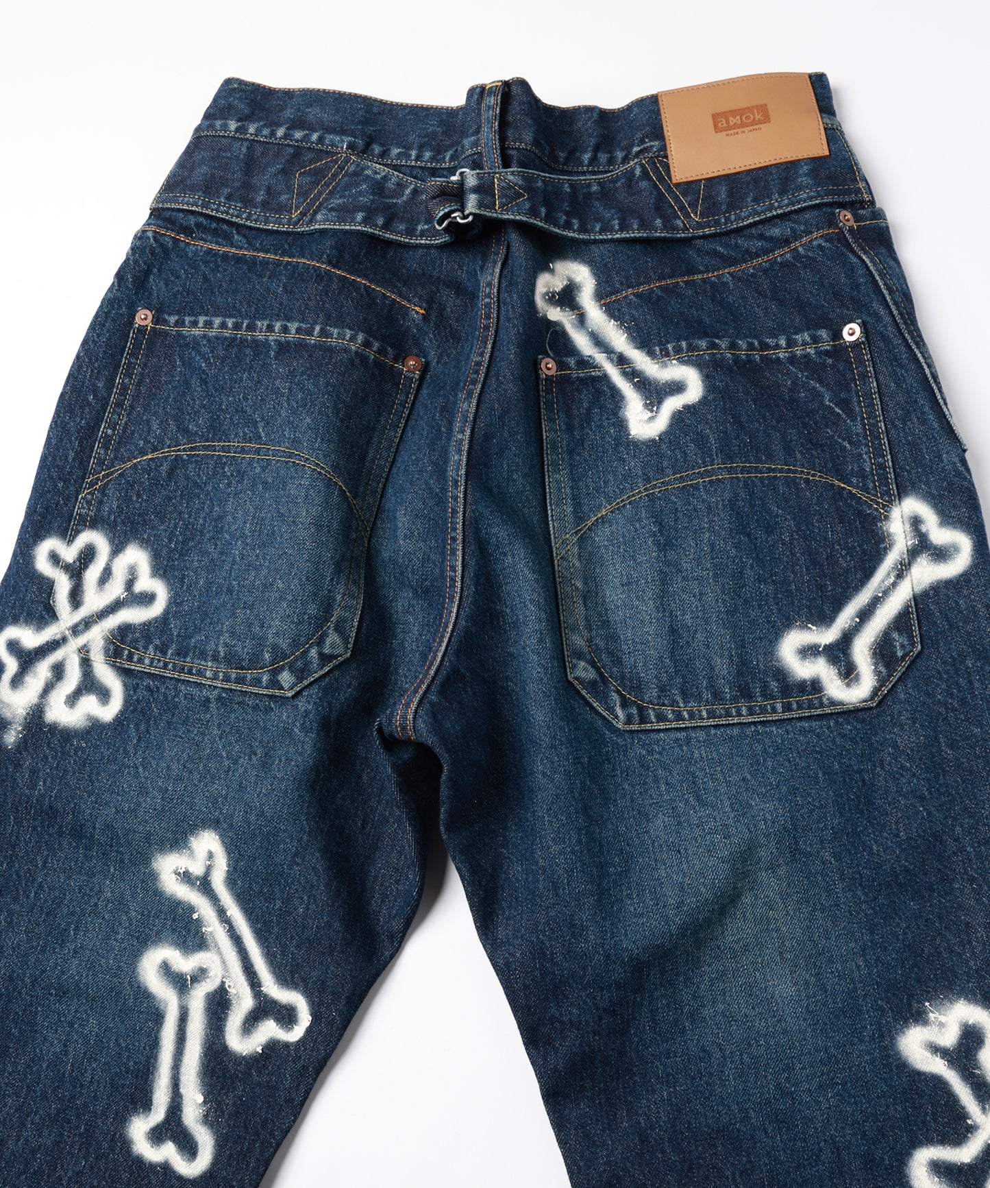 HAND PAINTING DENIM PANTS【8月下旬】