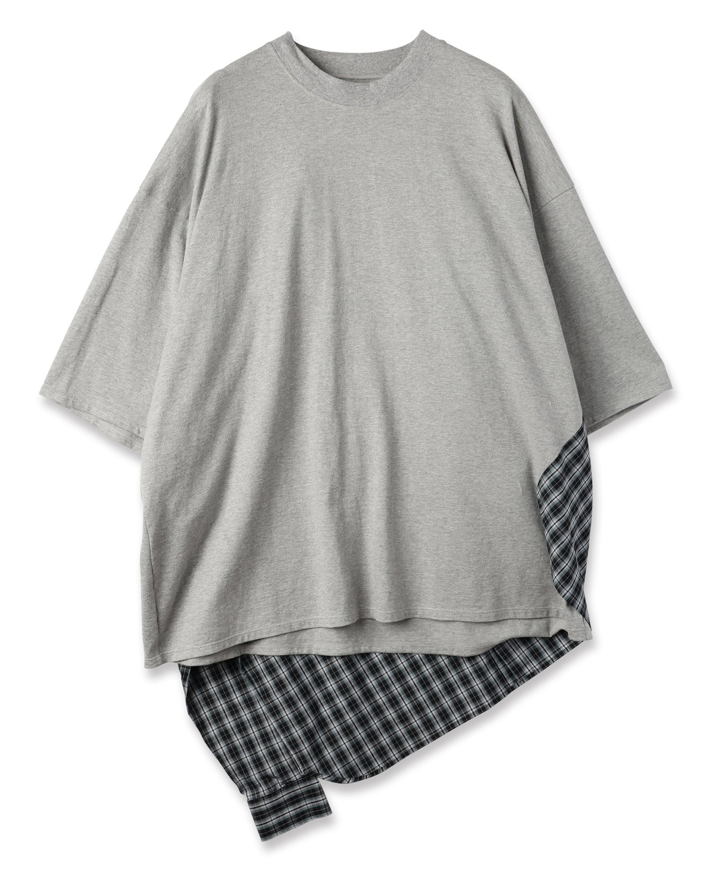 BACK-TO-FRONT CHECK SHIRT