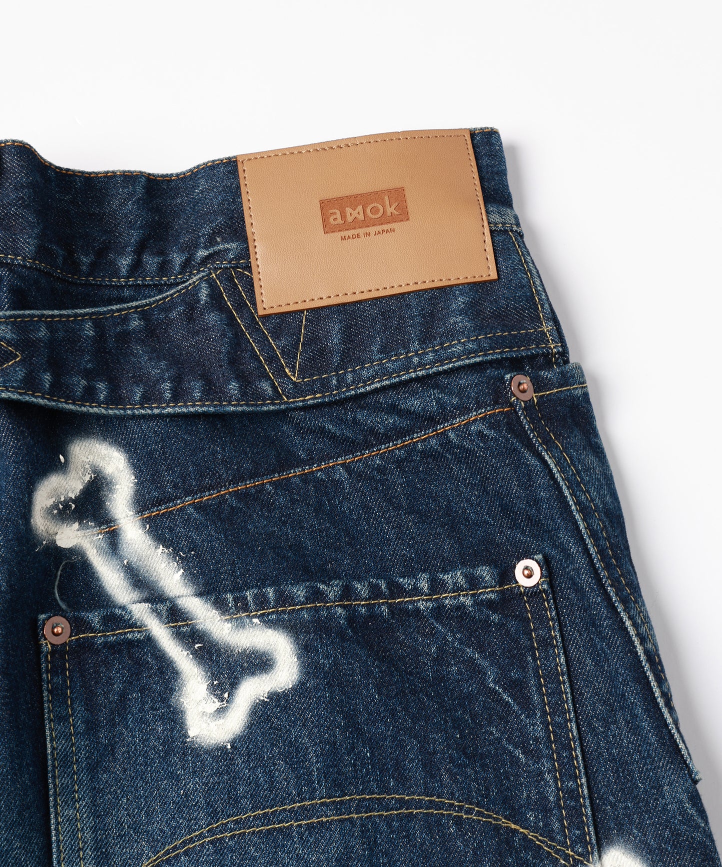 HAND PAINTING DENIM PANTS【8月下旬】