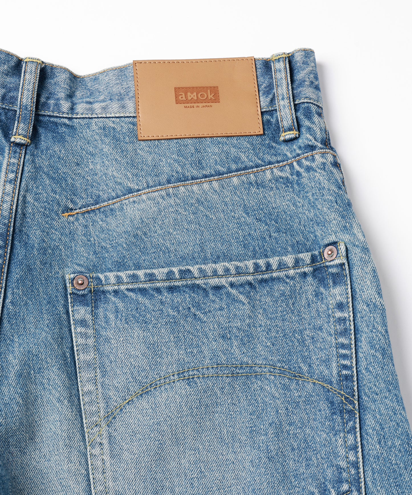 CHAIN DAMEGE DENIM PANTS【8月下旬】