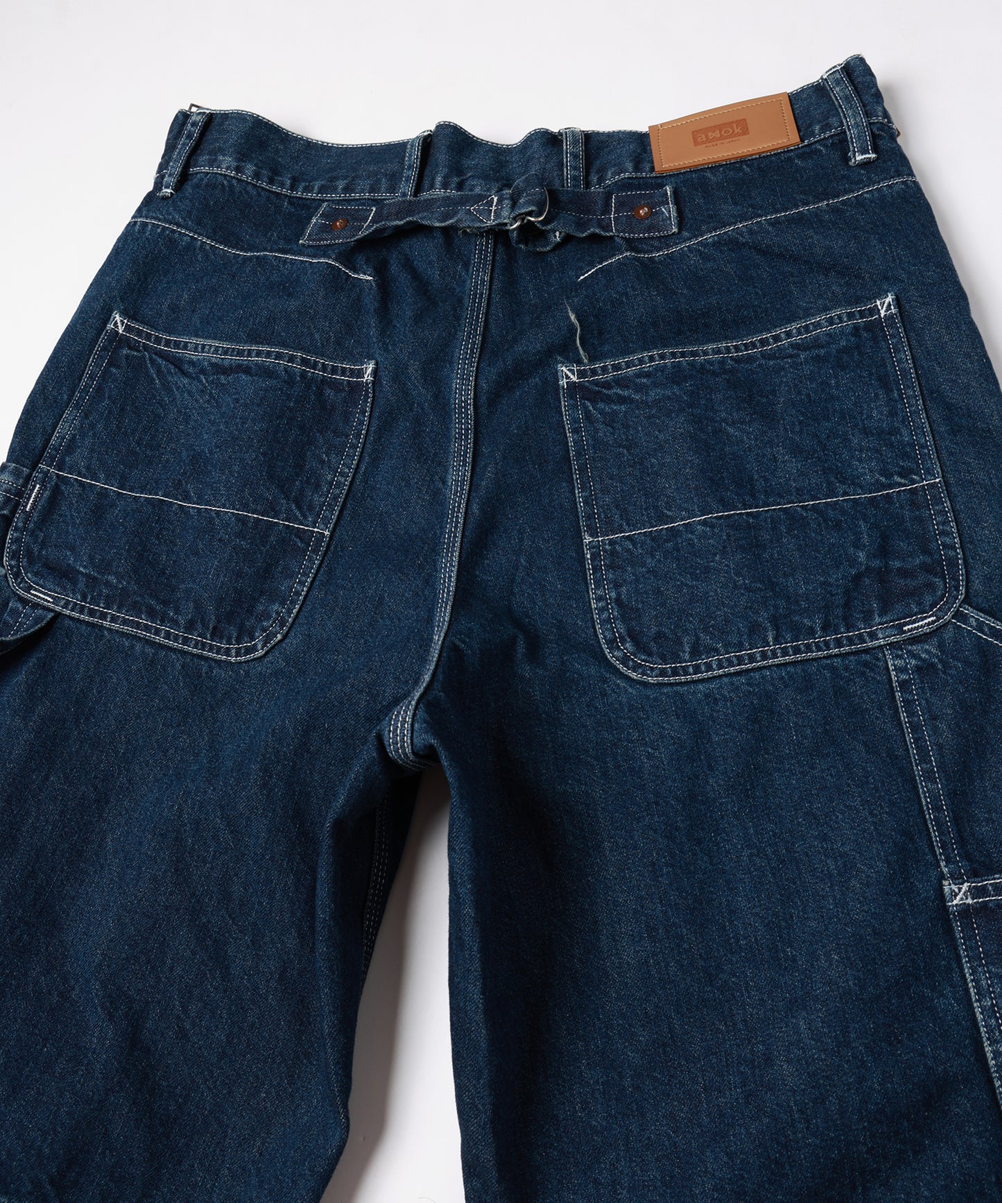 TWO-IN-ONE DENIM PANTS