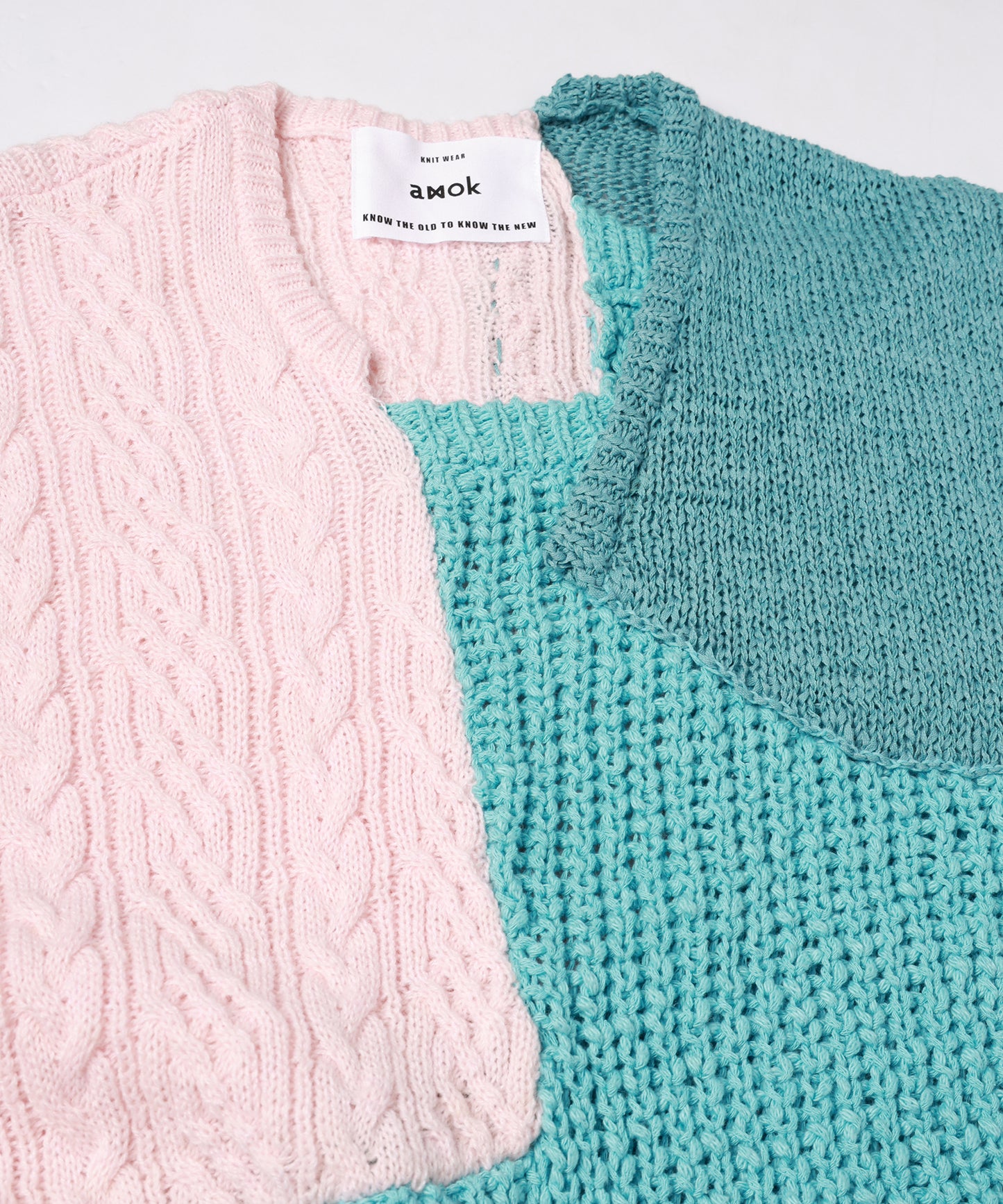 PATCHWORK KNIT