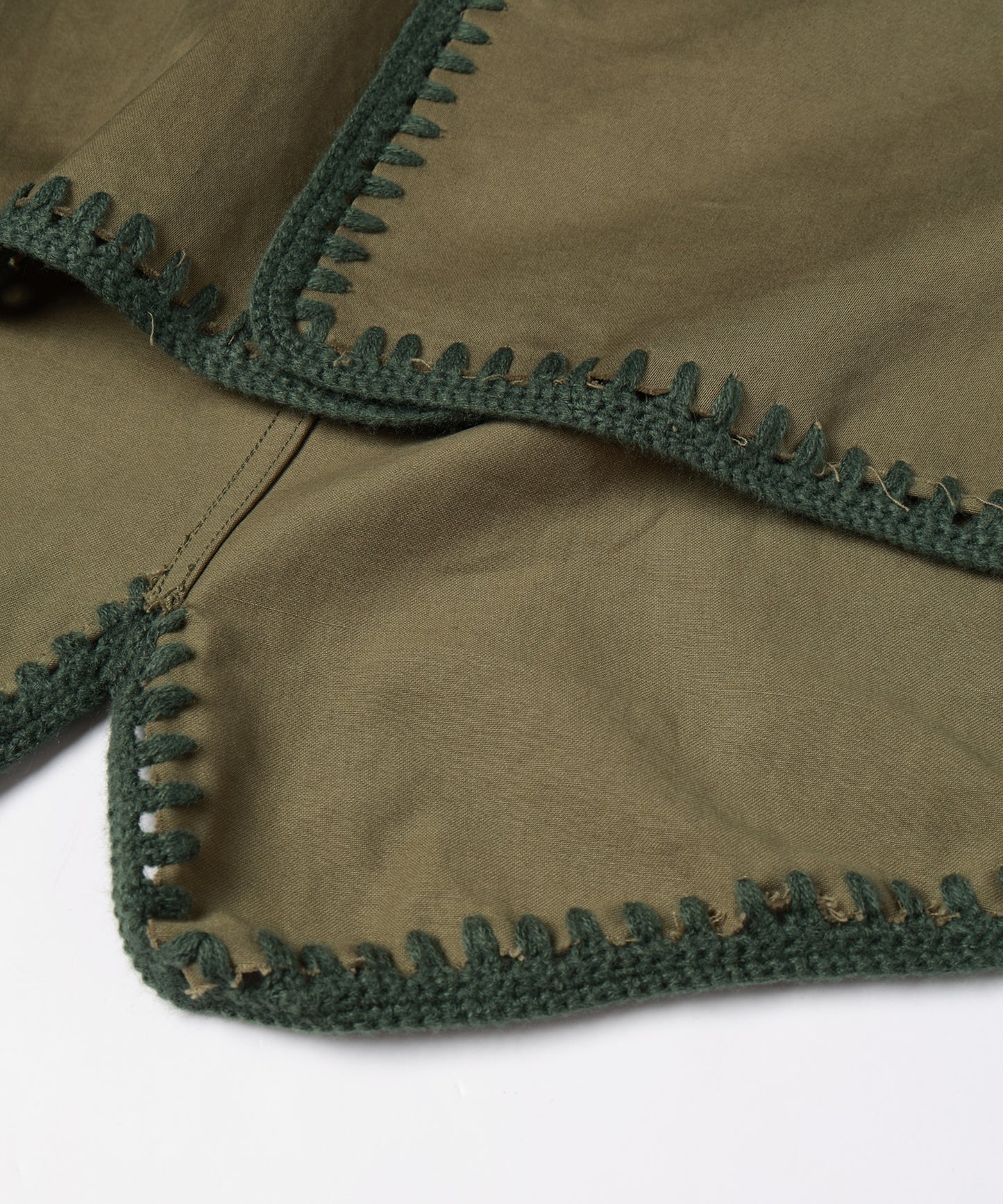 HAND KNITTING MILITARY COAT