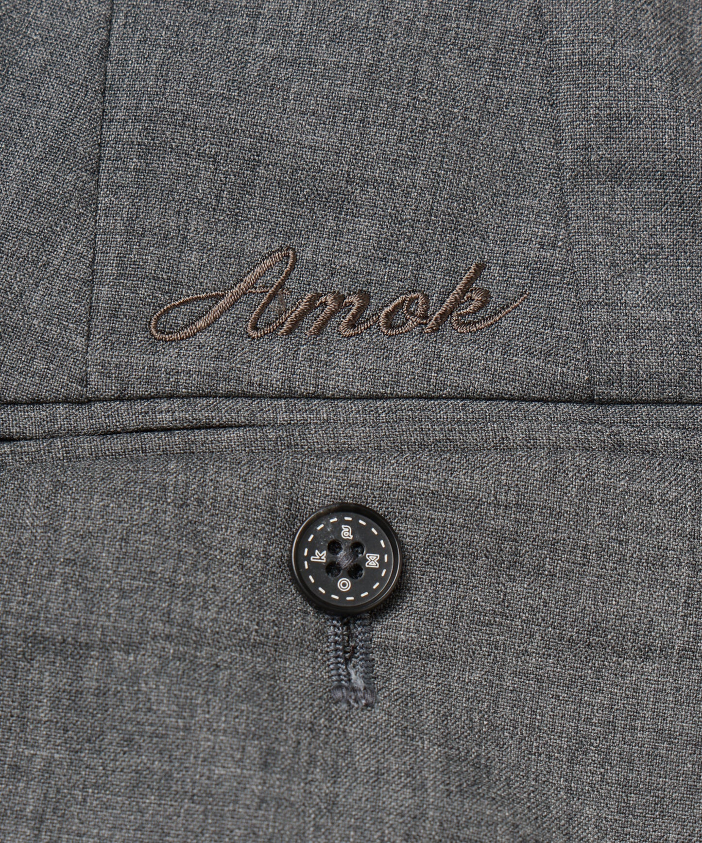 WOOL WIDE TROUSERS