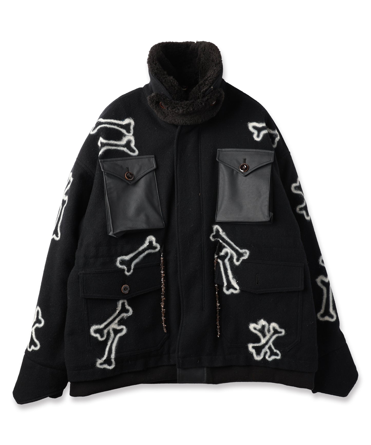 HAND PAINTING MILITARY BLOUSON【9月中旬】