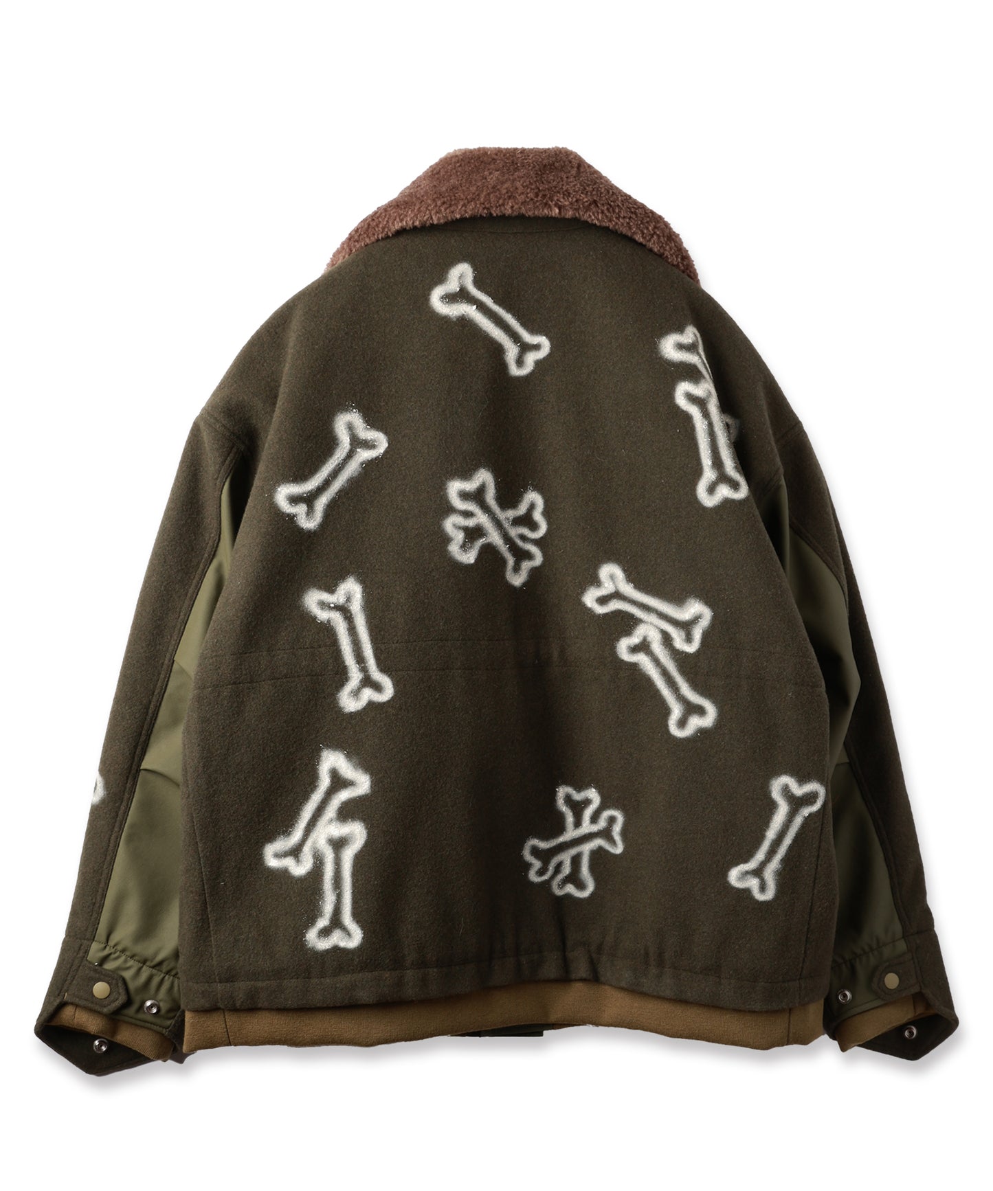 HAND PAINTING MILITARY BLOUSON【9月中旬】