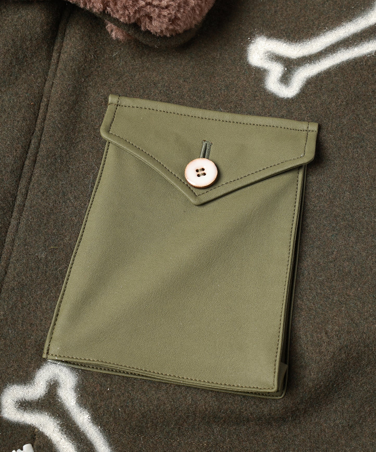 HAND PAINTING MILITARY BLOUSON【9月中旬】