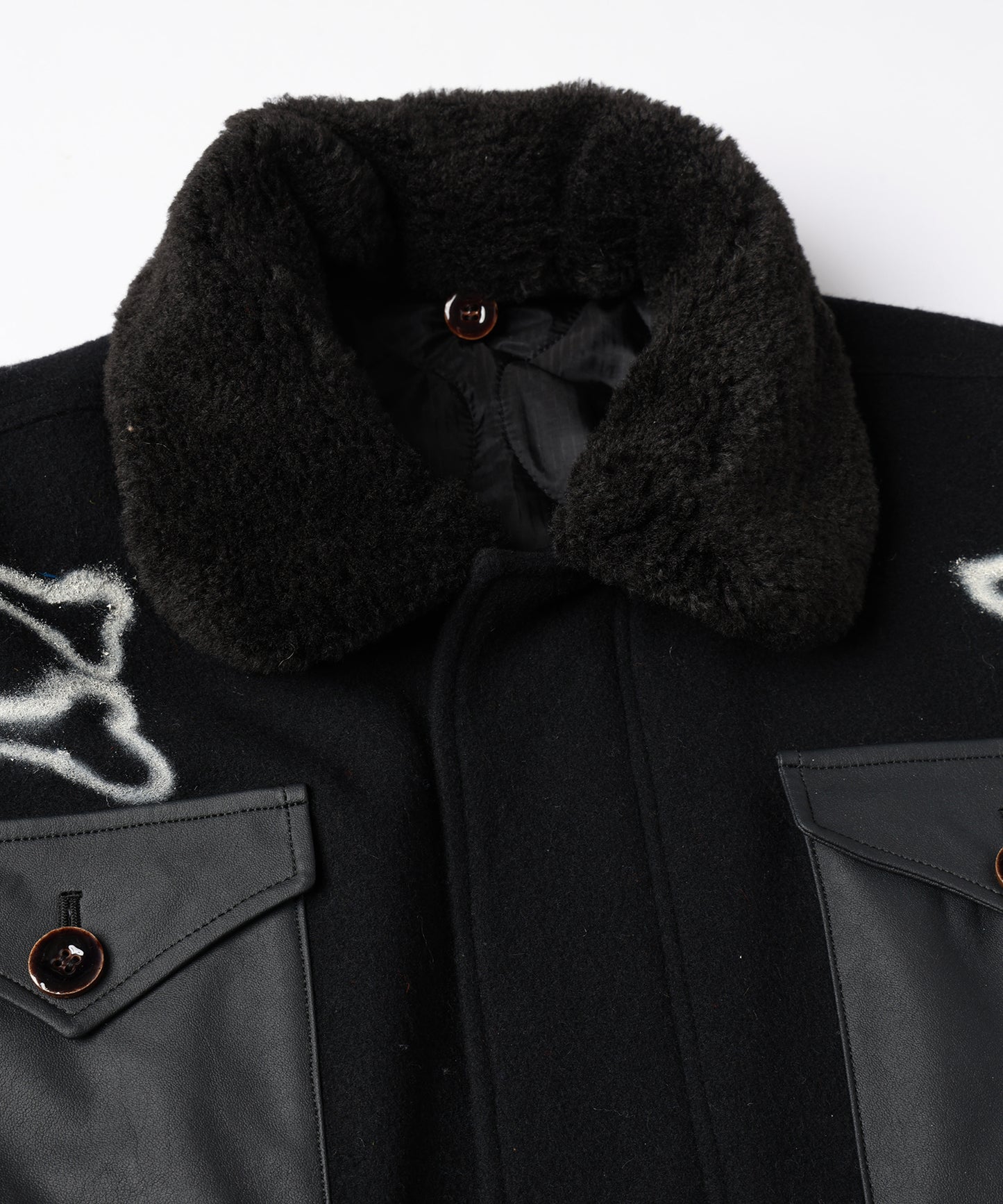 HAND PAINTING MILITARY BLOUSON【9月中旬】