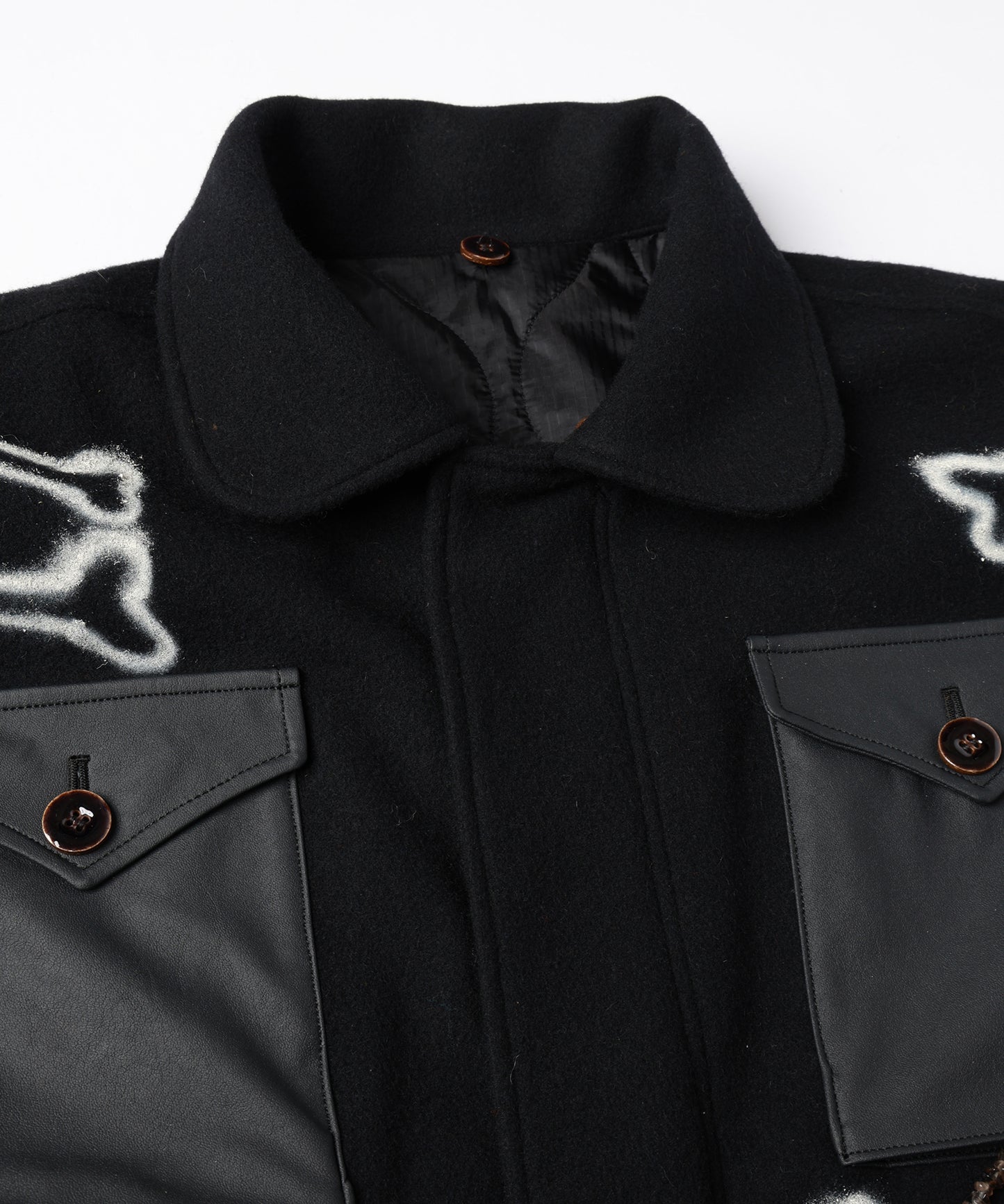 HAND PAINTING MILITARY BLOUSON【9月中旬】