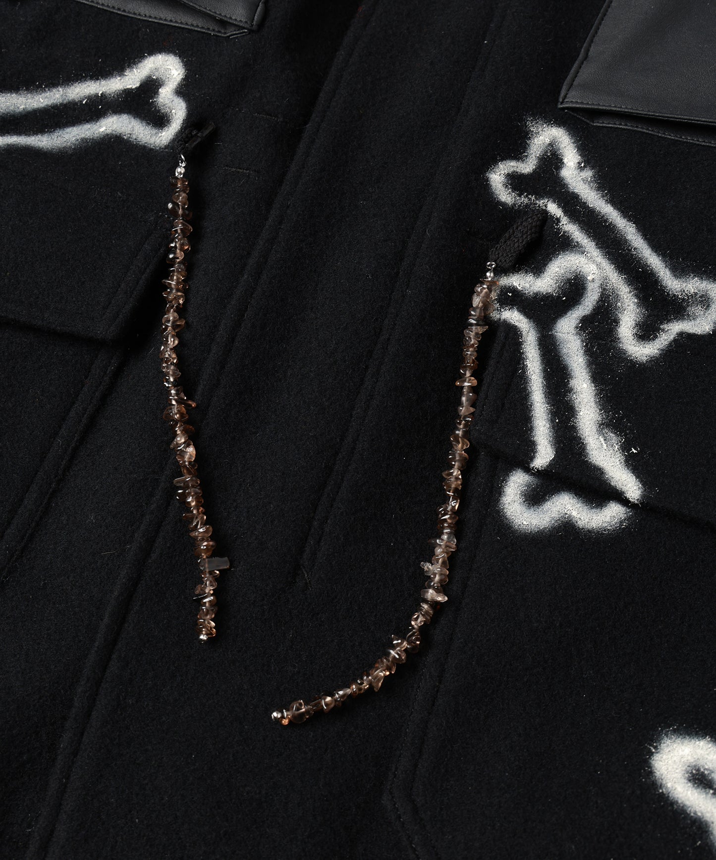 HAND PAINTING MILITARY BLOUSON【9月中旬】