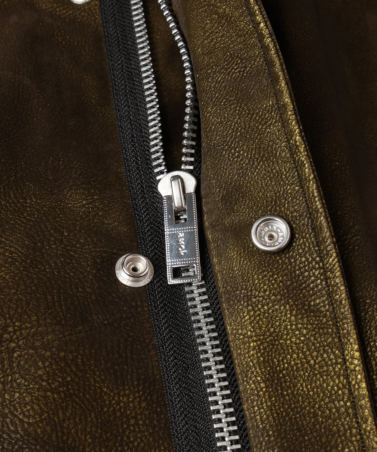 FLOCKING ECO LEATHER COAT【8月下旬】