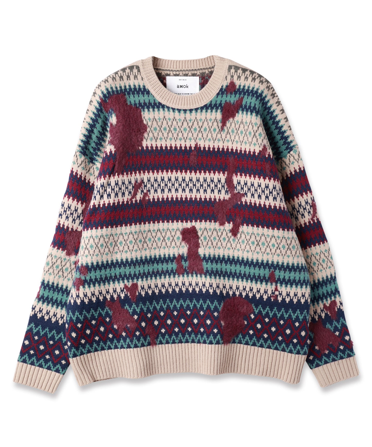 NORDIC SWITCHING KNIT【9月中旬】