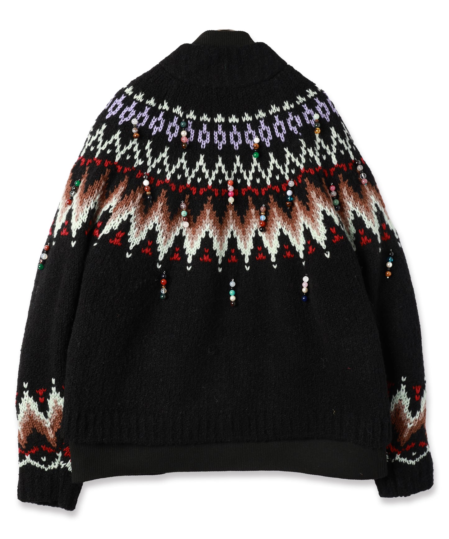 KNIT DOCKING BLOUSON【9月中旬】