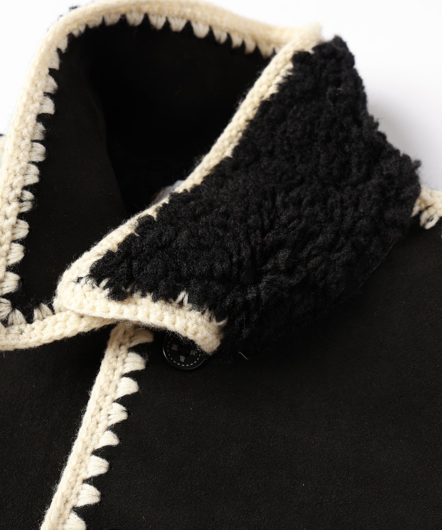 HAND KNITTING BOA BLOUSON【9月中旬】