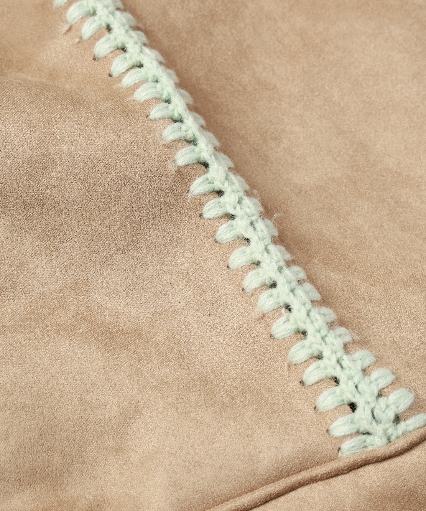 HAND KNITTING BOA BLOUSON【9月中旬】
