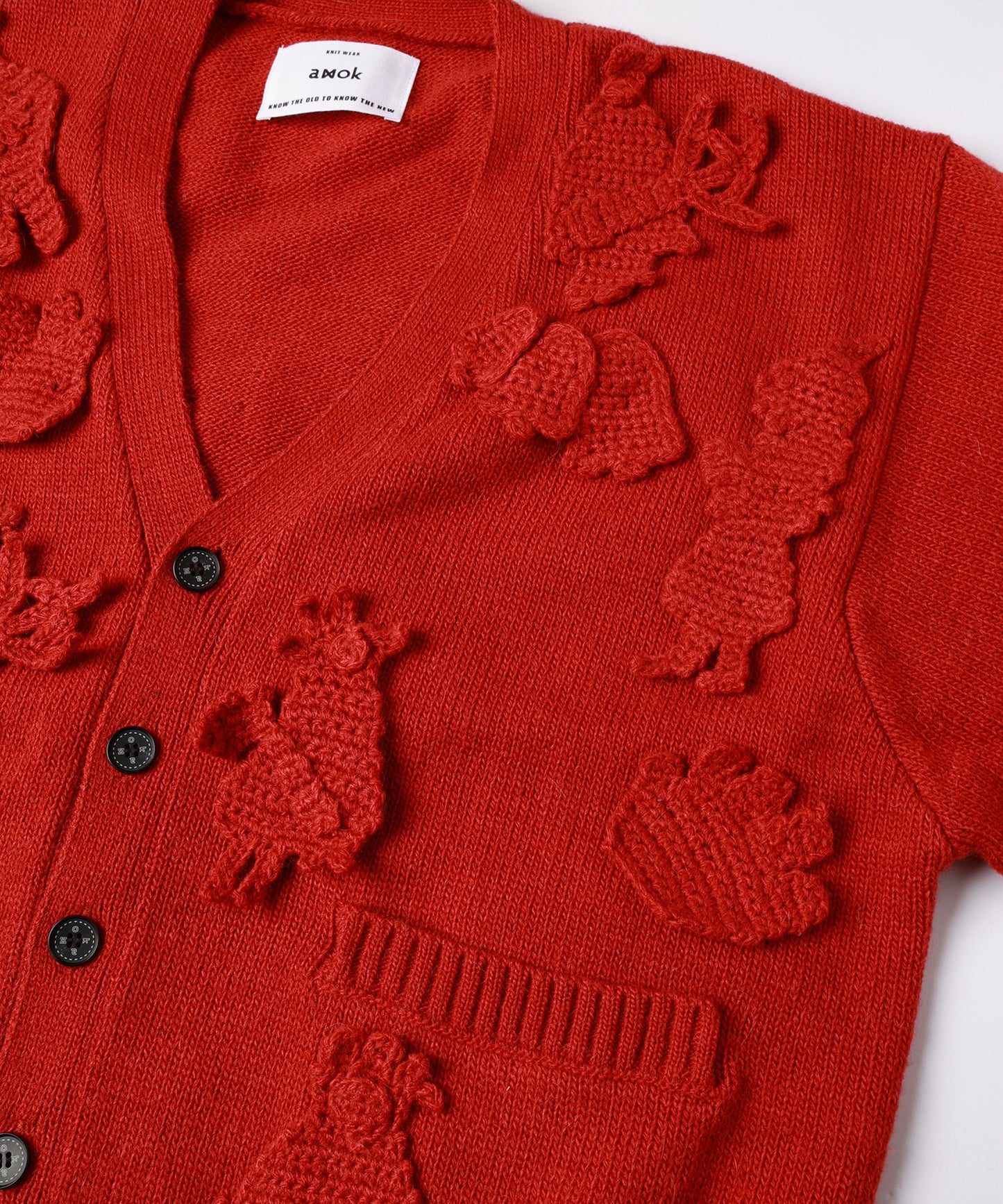 MONSTER CROCHET KNIT CARDIGAN【9月中旬】