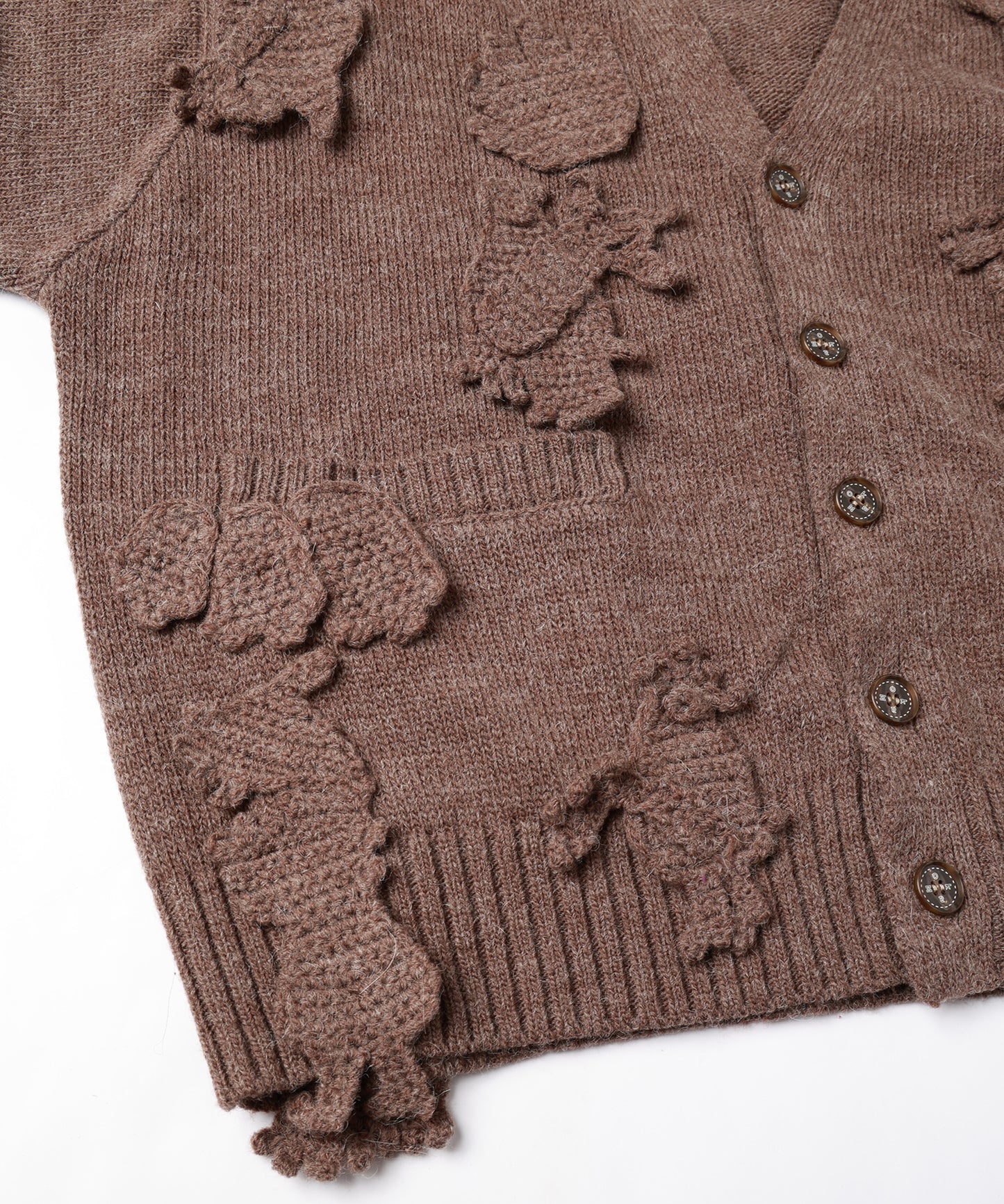 MONSTER CROCHET KNIT CARDIGAN【9月中旬】