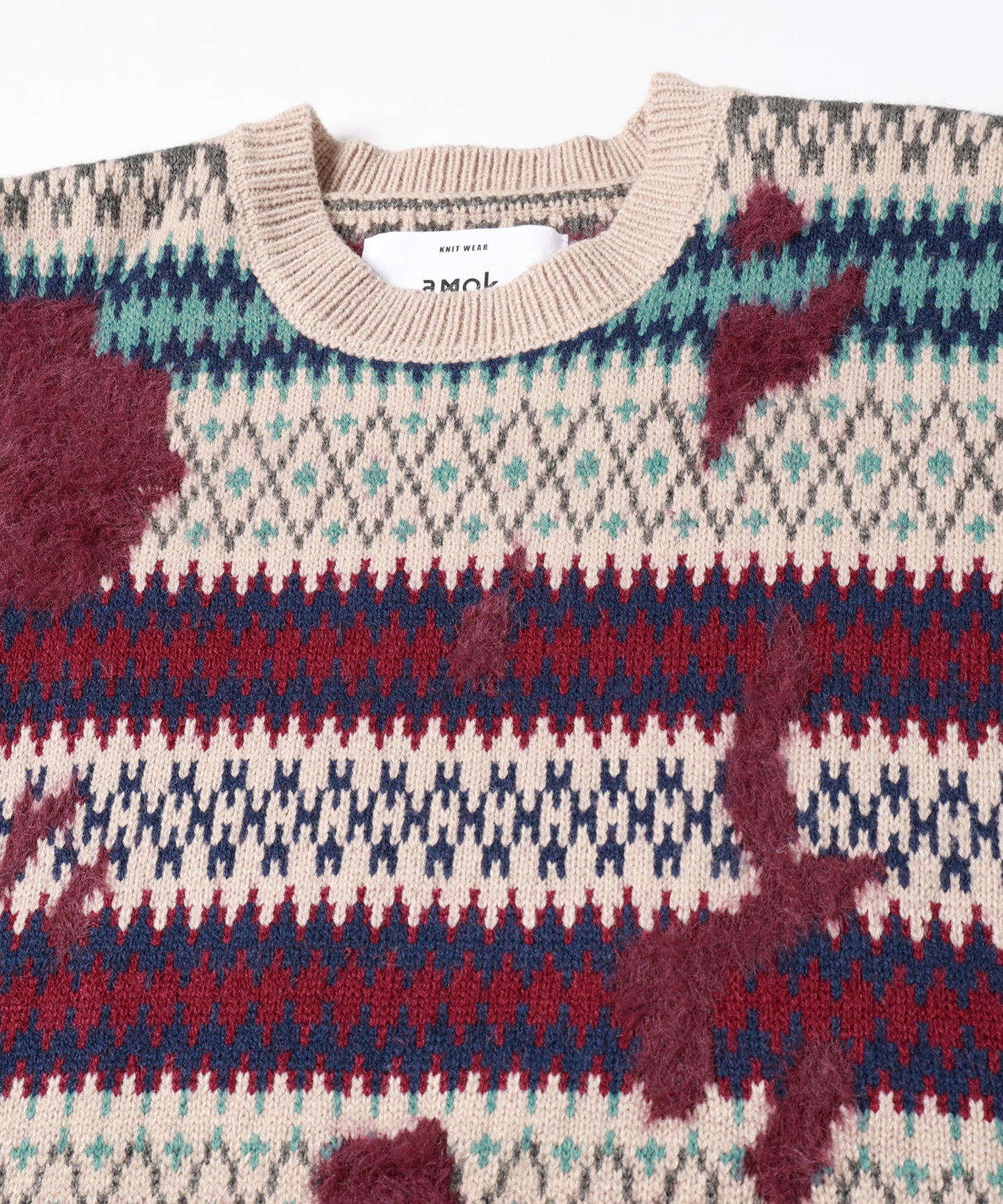 NORDIC SWITCHING KNIT【9月中旬】