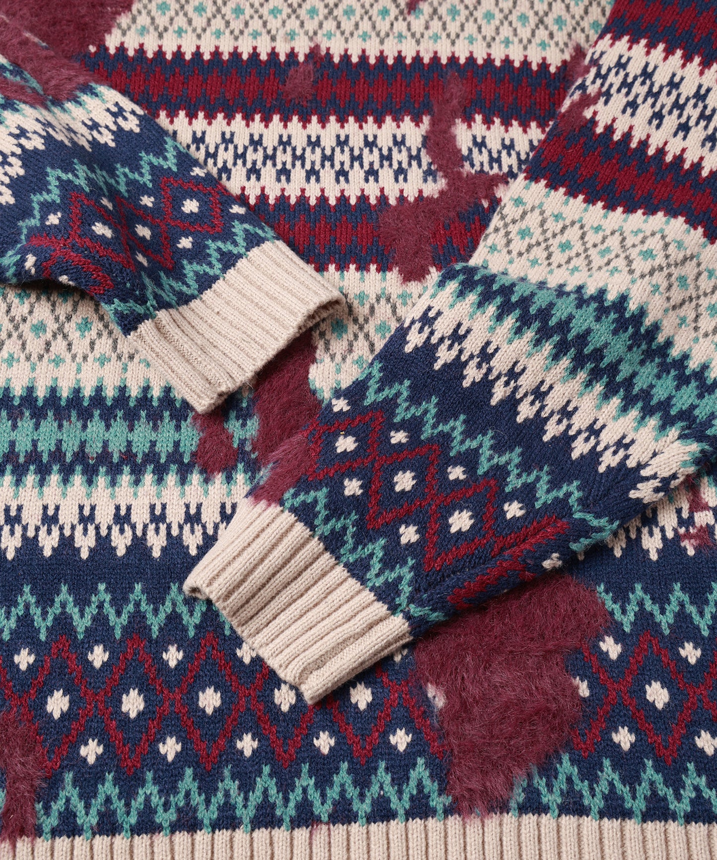 NORDIC SWITCHING KNIT【9月中旬】