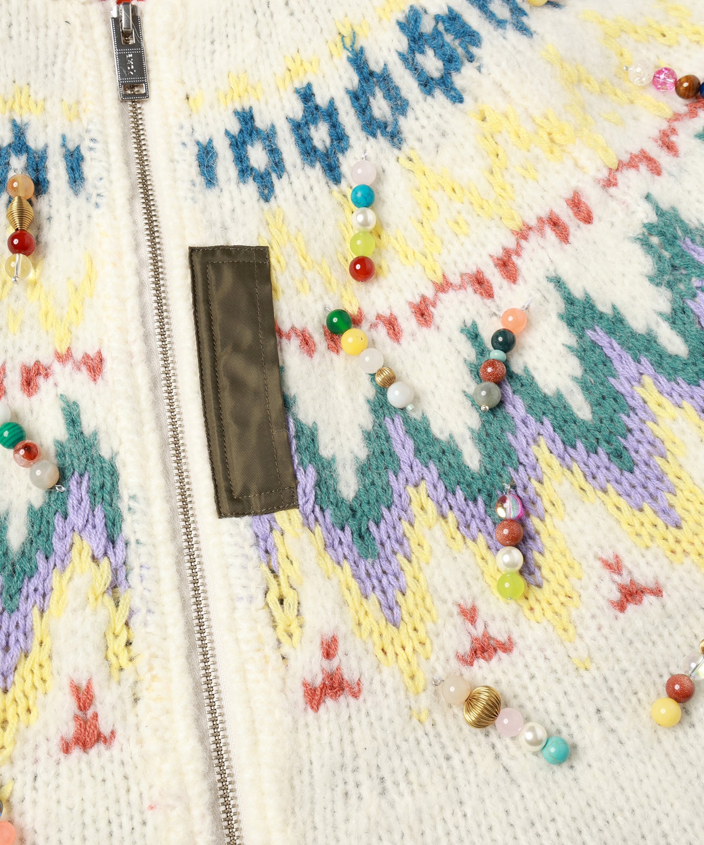 KNIT DOCKING BLOUSON【9月中旬】