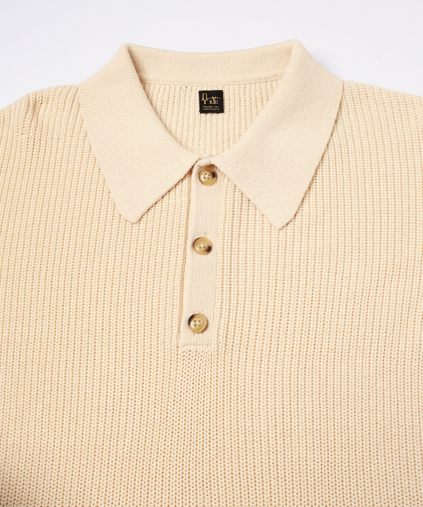 half-sleeve knit polo