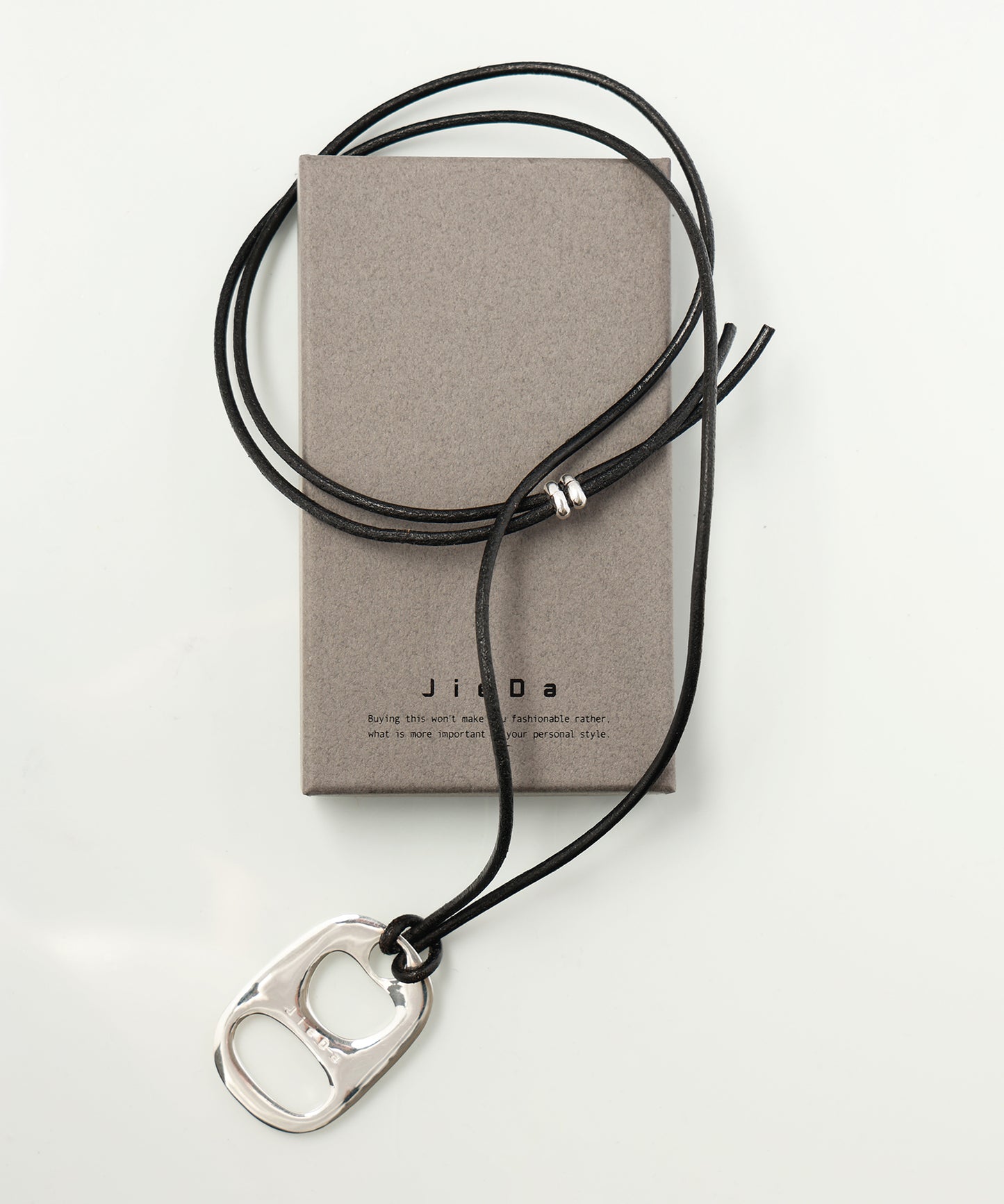 925 SILVER PULL TAB NECKLACE