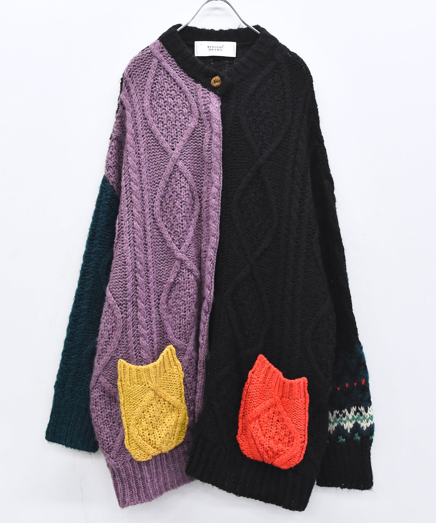 PLAY Alan Mix Knit Coat