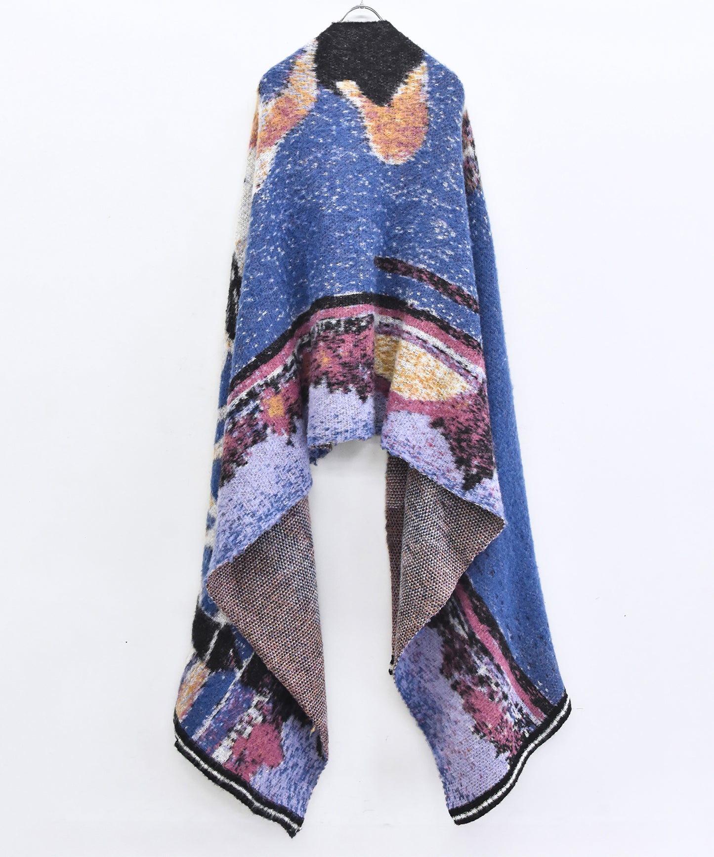 STAR MOHAIR KNIT BLANKET