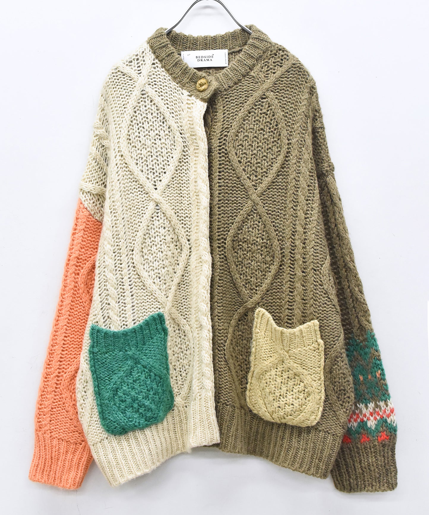 PLAY Alan Mix Knit Coat