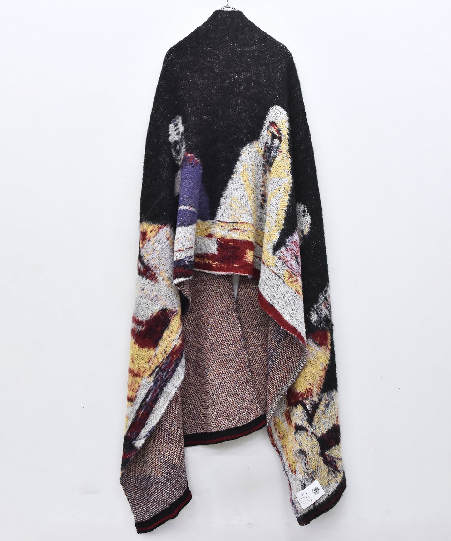 STAR MOHAIR KNIT BLANKET