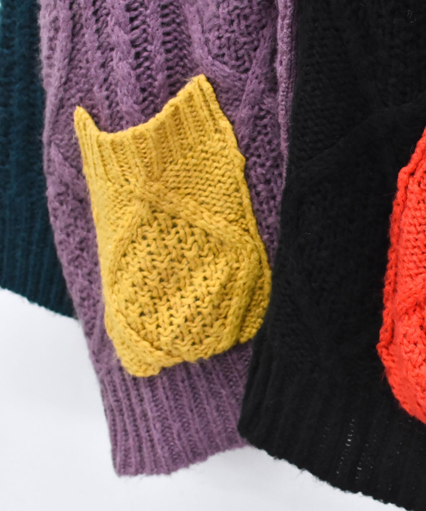 PLAY Alan Mix Knit Coat