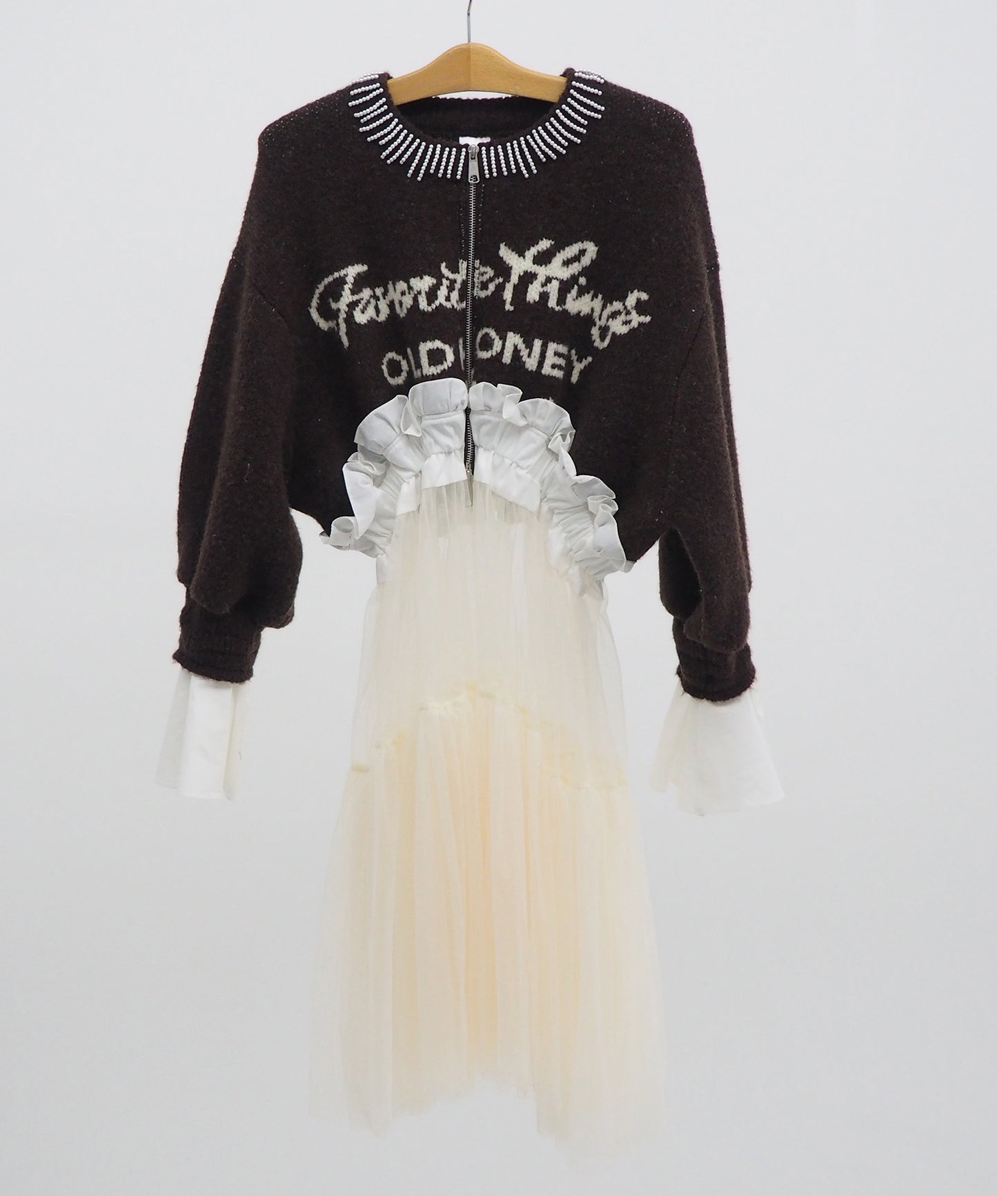 78℃ knit zipup
