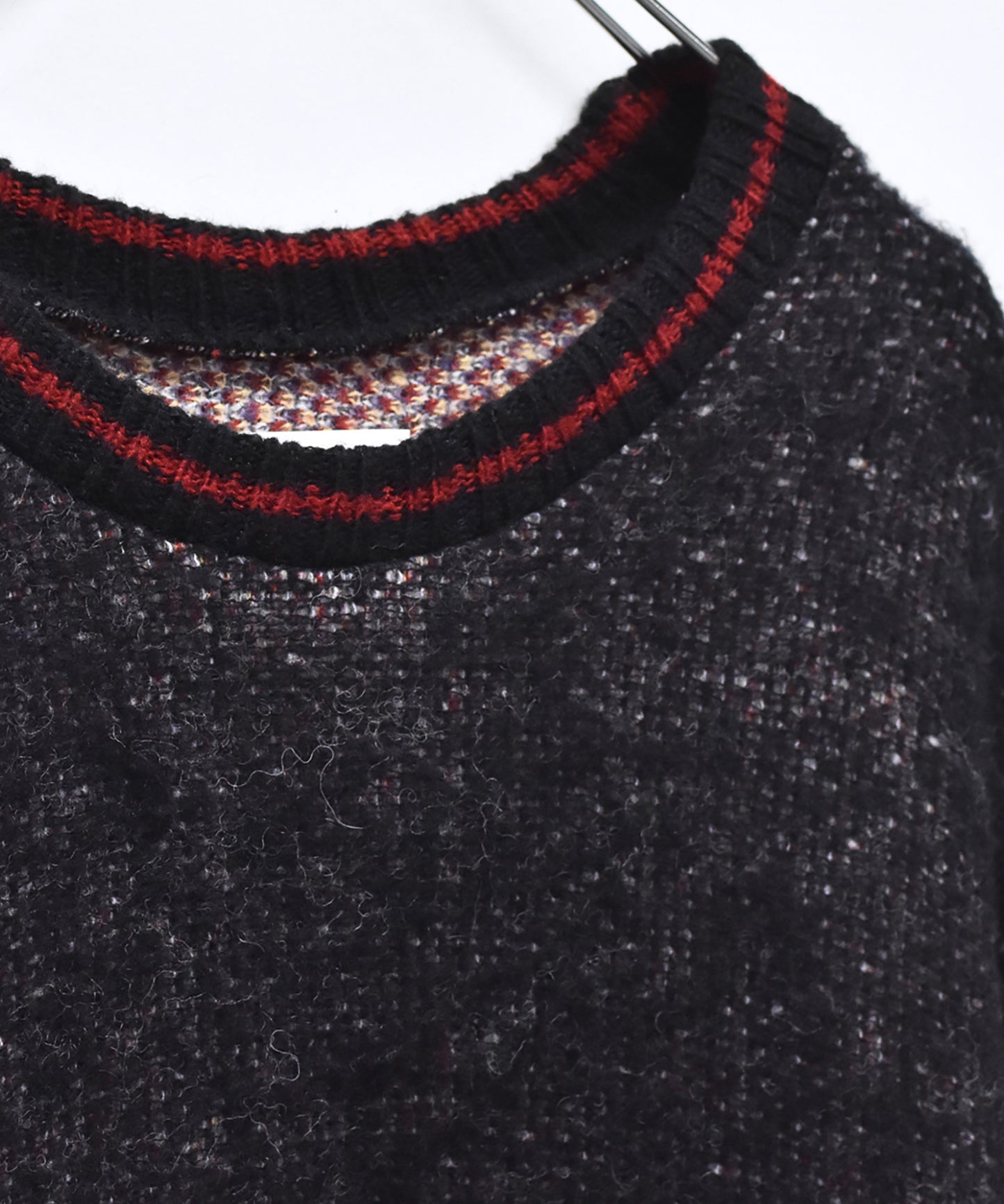STAR MOHAIR KNIT SWEATER