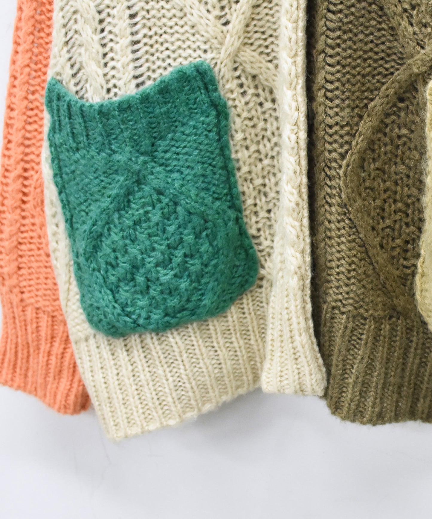 PLAY Alan Mix Knit Coat