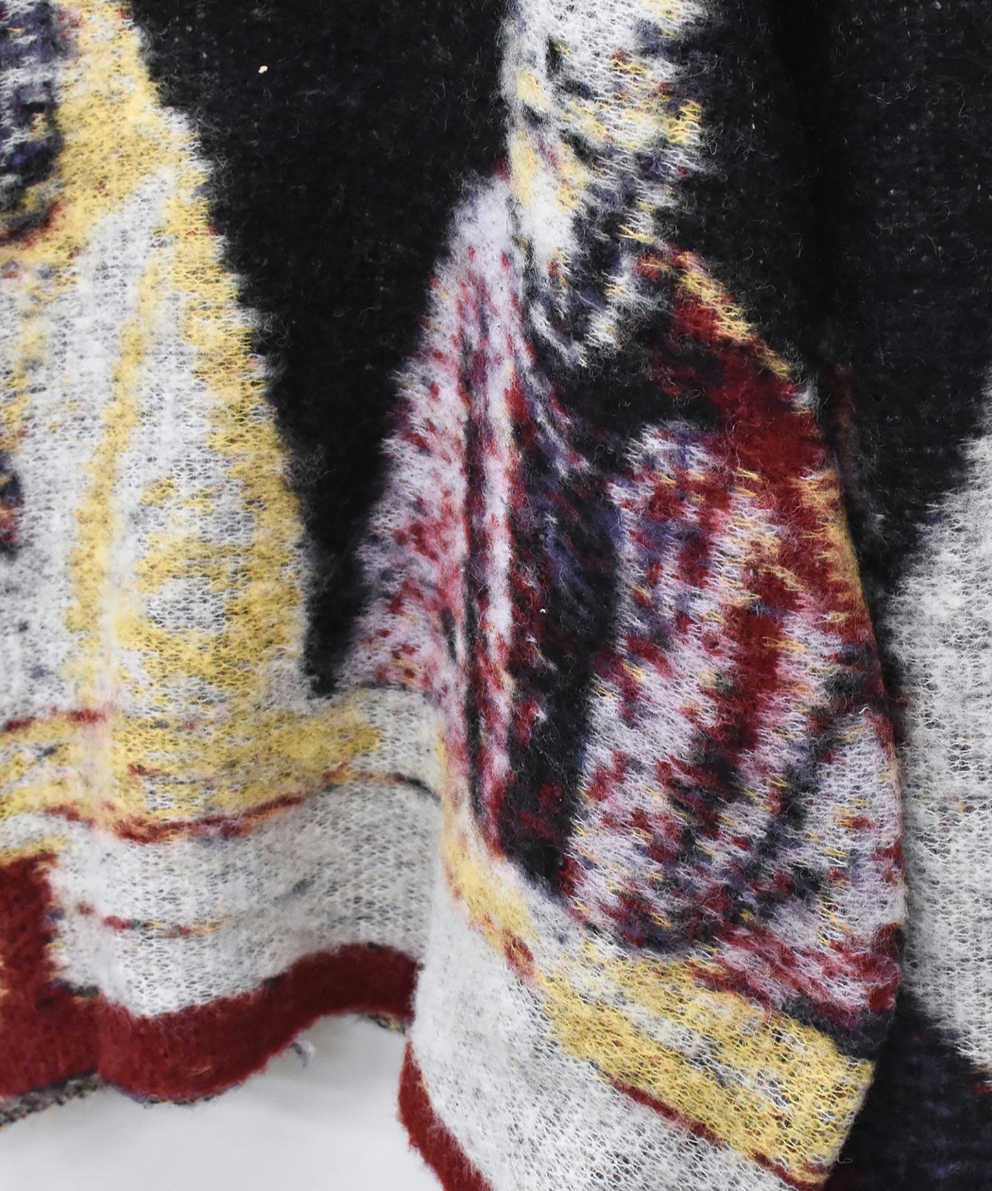 STAR MOHAIR KNIT SWEATER