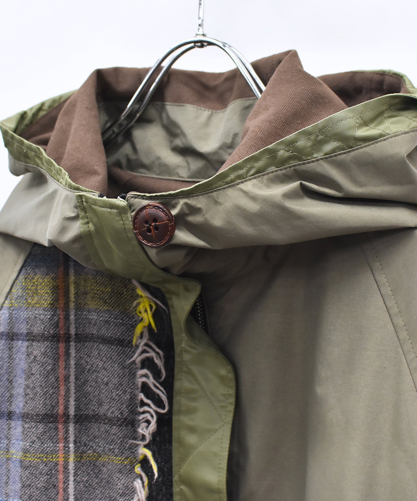WOOL MIX PULLOVER COAT