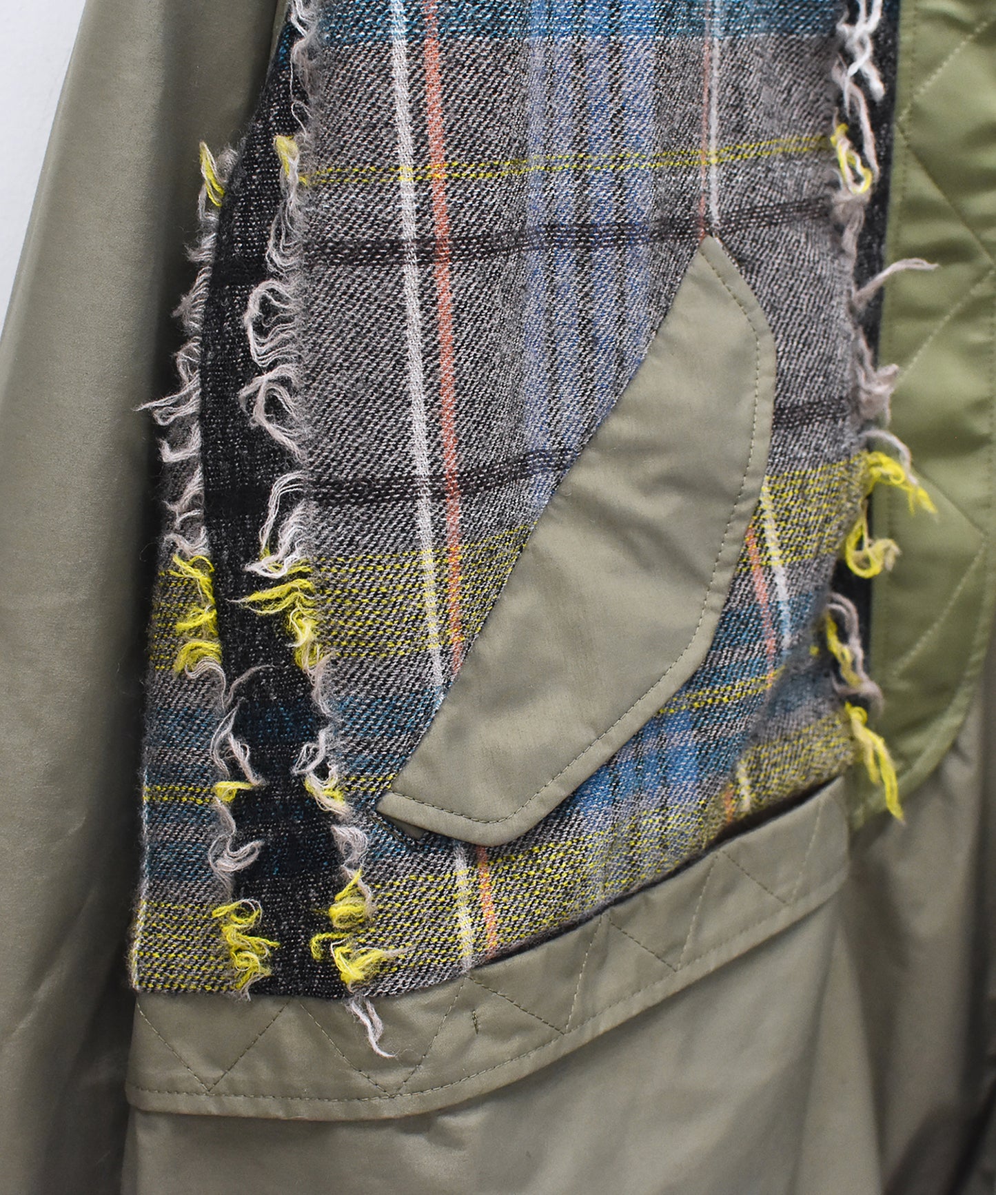 WOOL MIX PULLOVER COAT